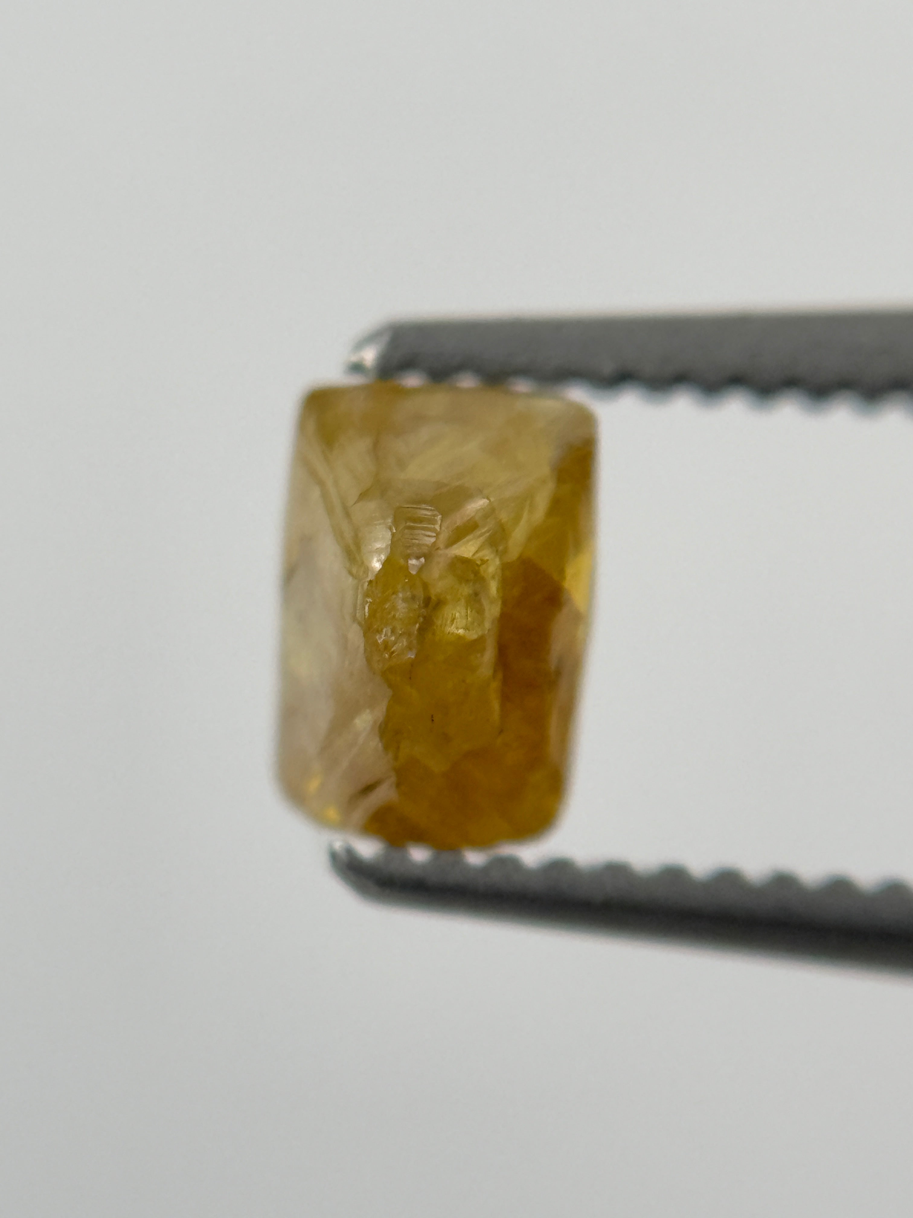1.30 Ct Rough Rose Cut Brownish Natural Fancy Diamond