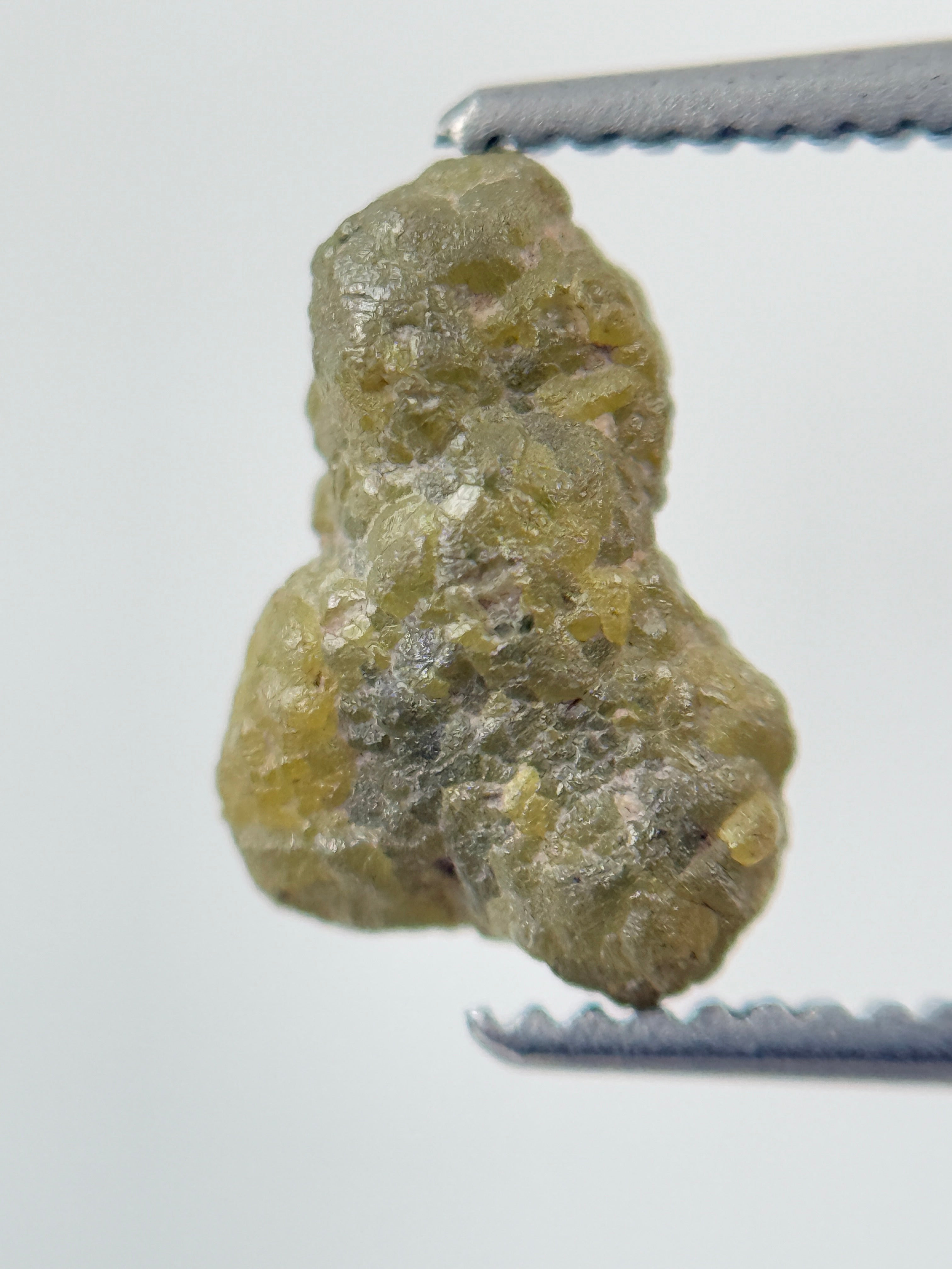 1.50 Ct Rough Rose Cut Yellow Natural Fancy Diamond