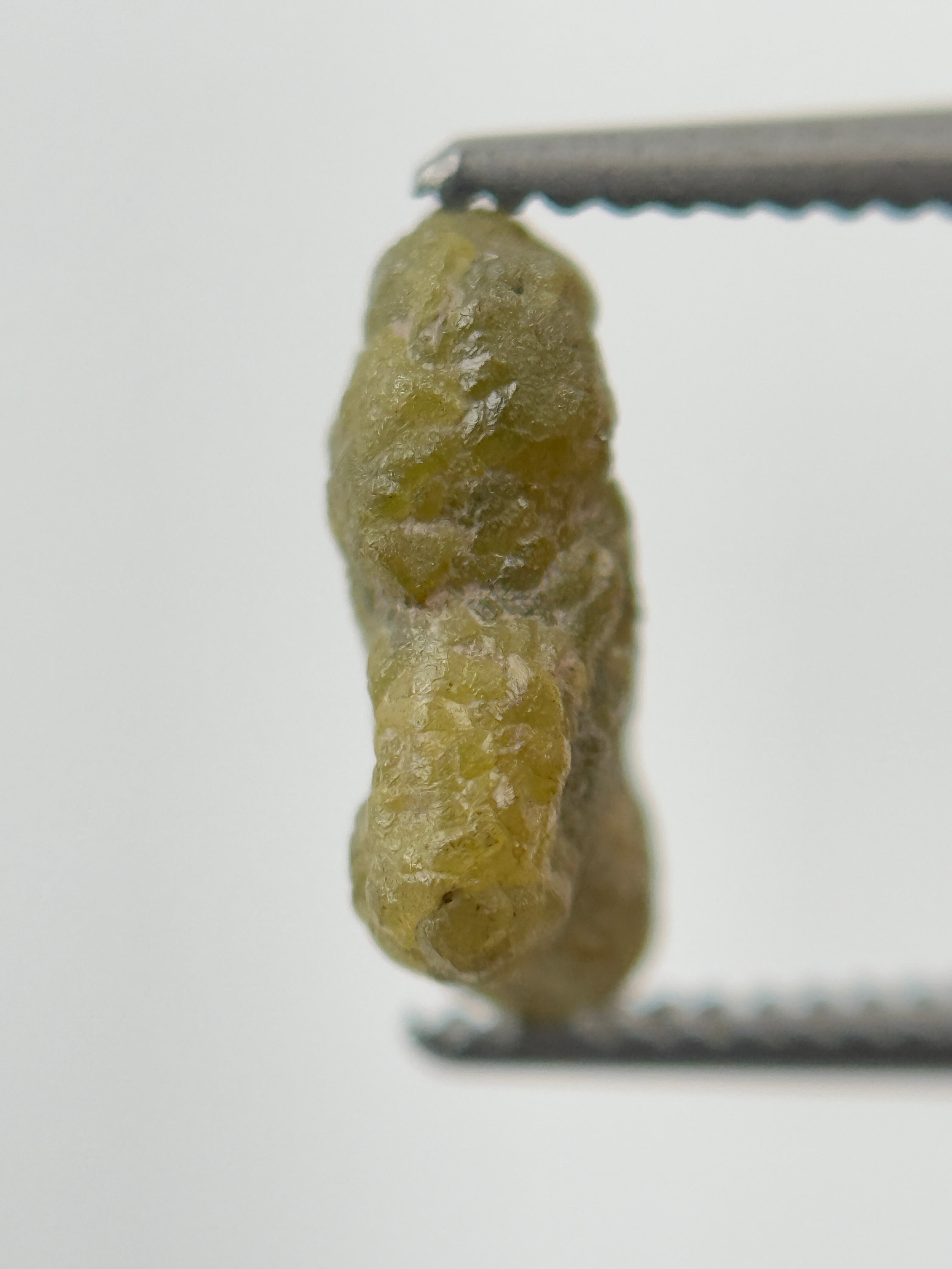 1.50 Ct Rough Rose Cut Yellow Natural Fancy Diamond