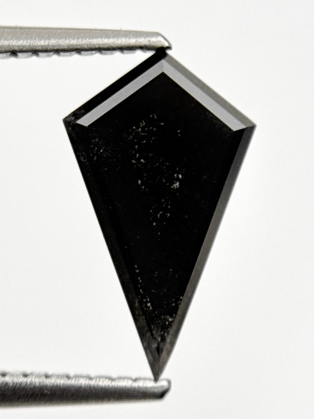 1.59 Ct Kite Rose Cut Grey Natural Loose Galaxy Diamond