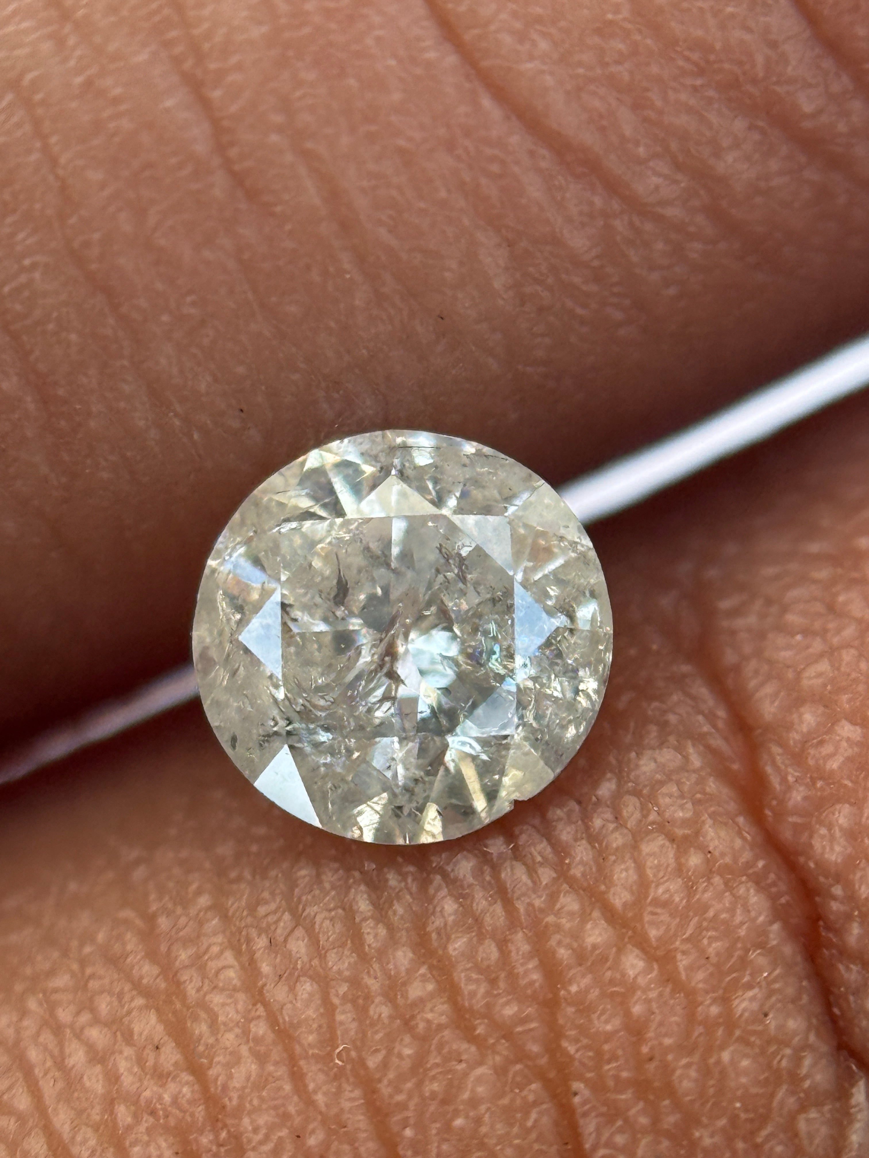 0.50 Ct Round Brilliant Cut White Natural Loose Diamond