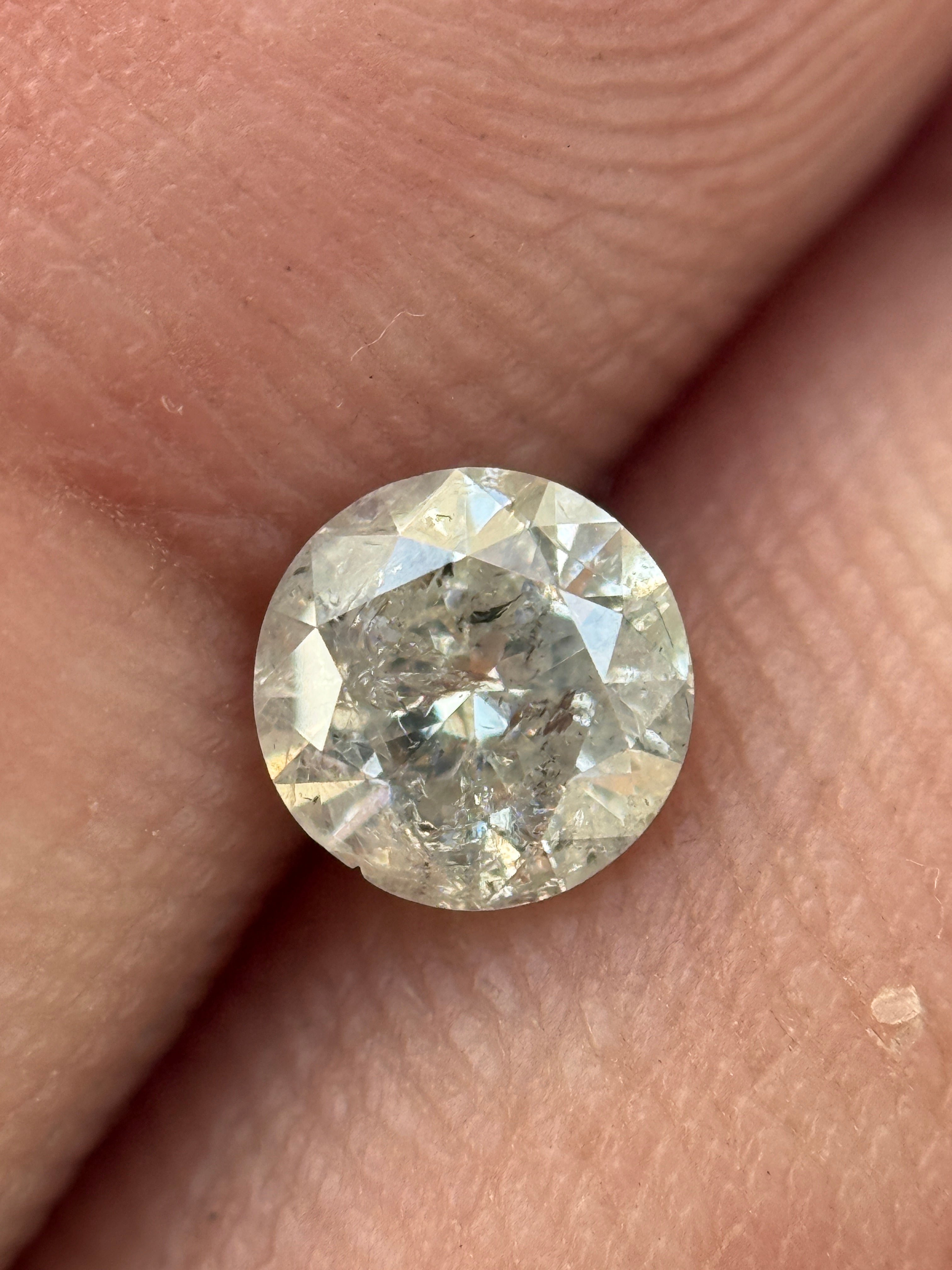0.50 Ct Round Brilliant Cut White Natural Loose Diamond