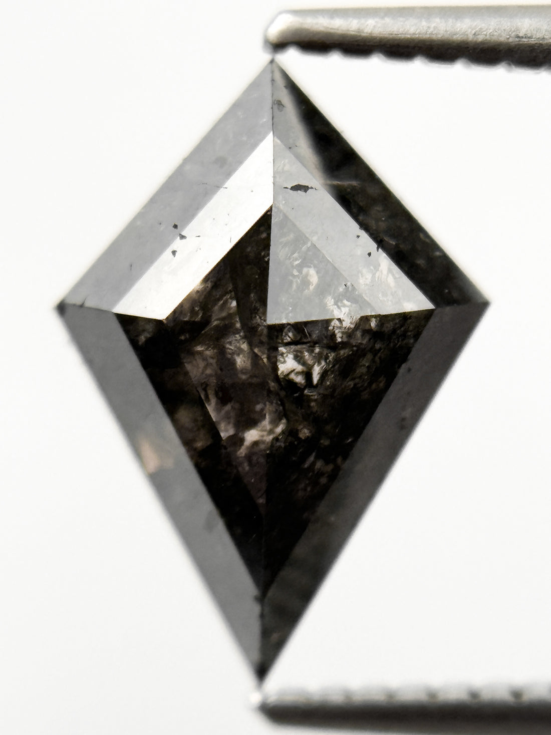 2.00 Ct Kite Rose Cut Grey Natural Fancy Diamond
