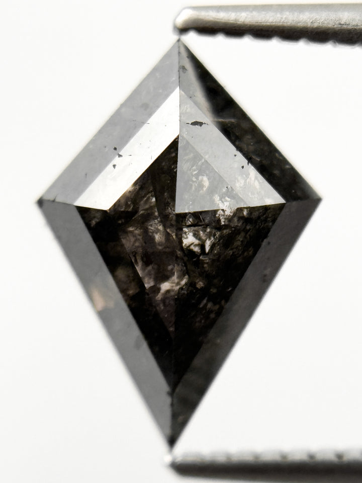 2.00 Ct Kite Rose Cut Grey Natural Fancy Diamond