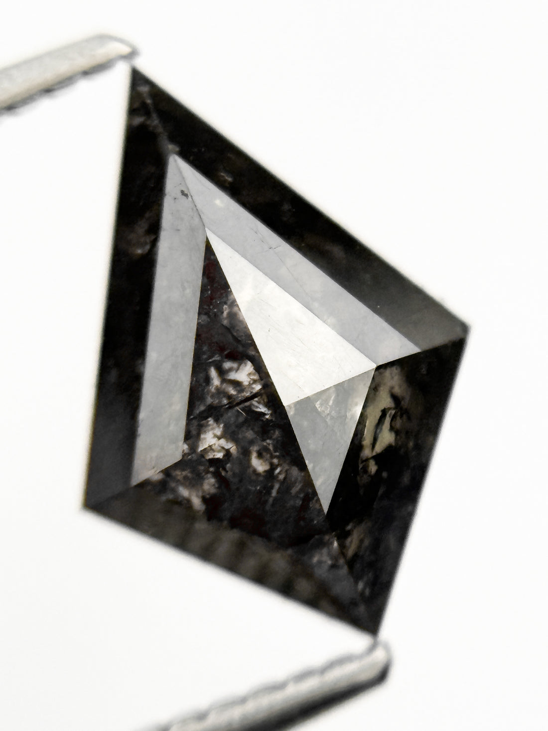2.00 Ct Kite Rose Cut Grey Natural Fancy Diamond