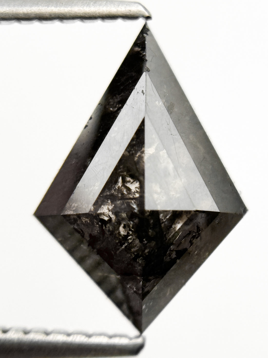 2.00 Ct Kite Rose Cut Grey Natural Fancy Diamond