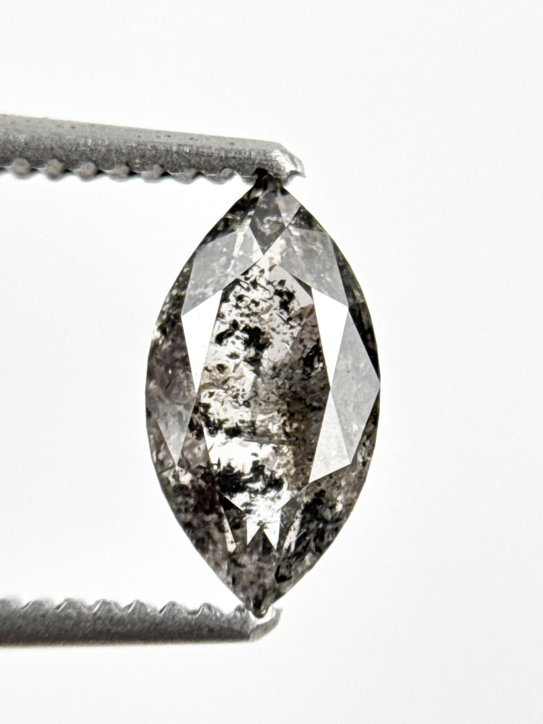 0.69 Ct Pear Rose Cut Yellow Natural Minimal Diamond