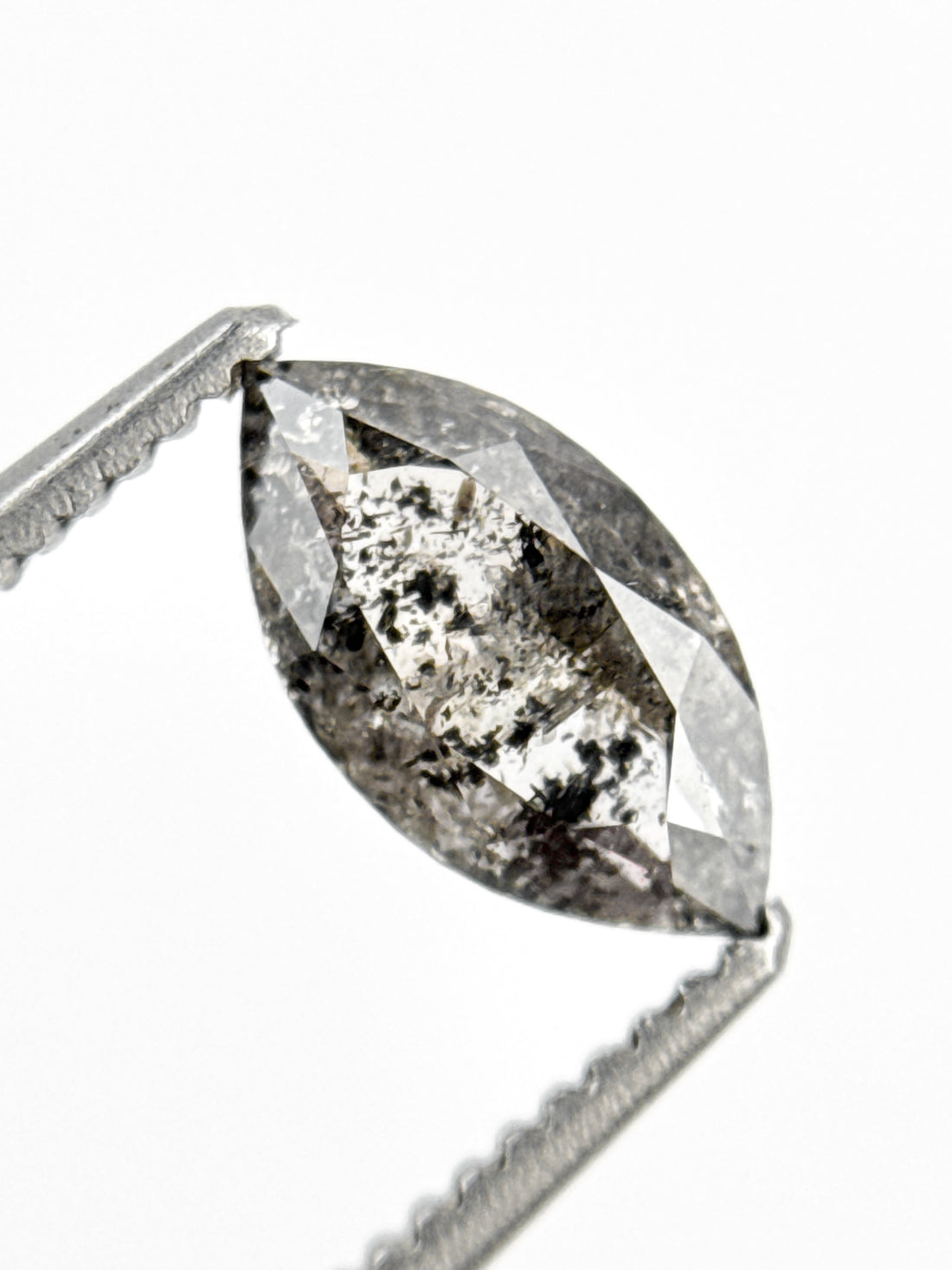 0.69 Ct Pear Rose Cut Yellow Natural Minimal Diamond