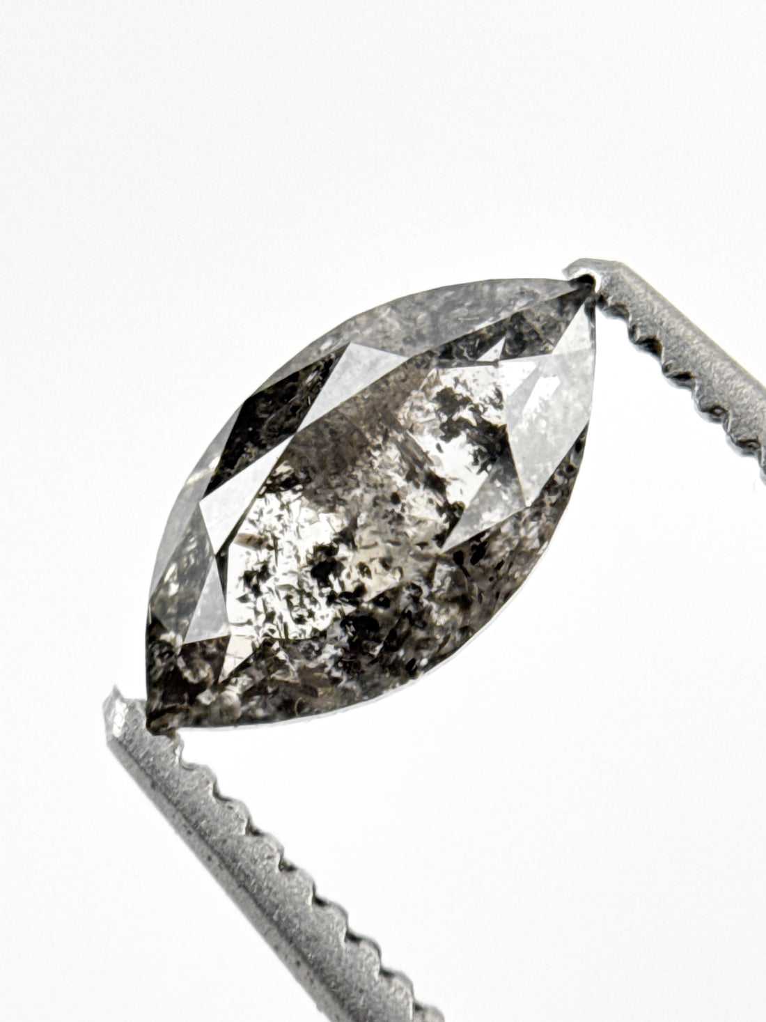 0.69 Ct Pear Rose Cut Yellow Natural Minimal Diamond