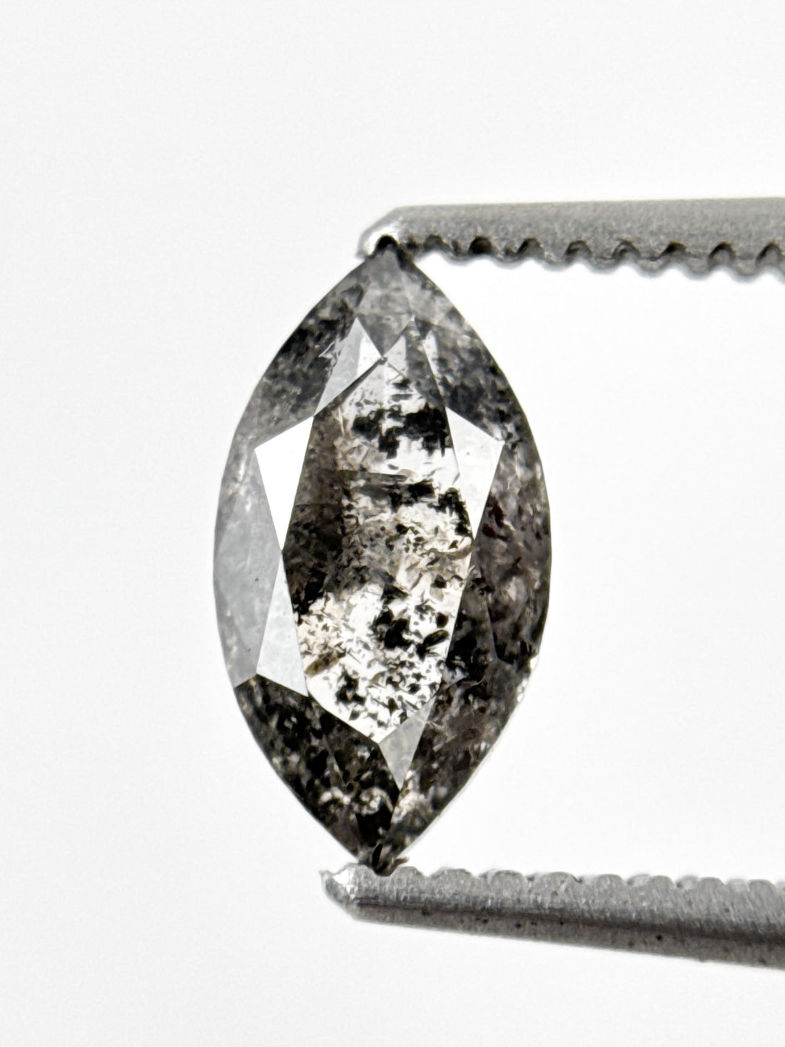 0.69 Ct Pear Rose Cut Yellow Natural Minimal Diamond