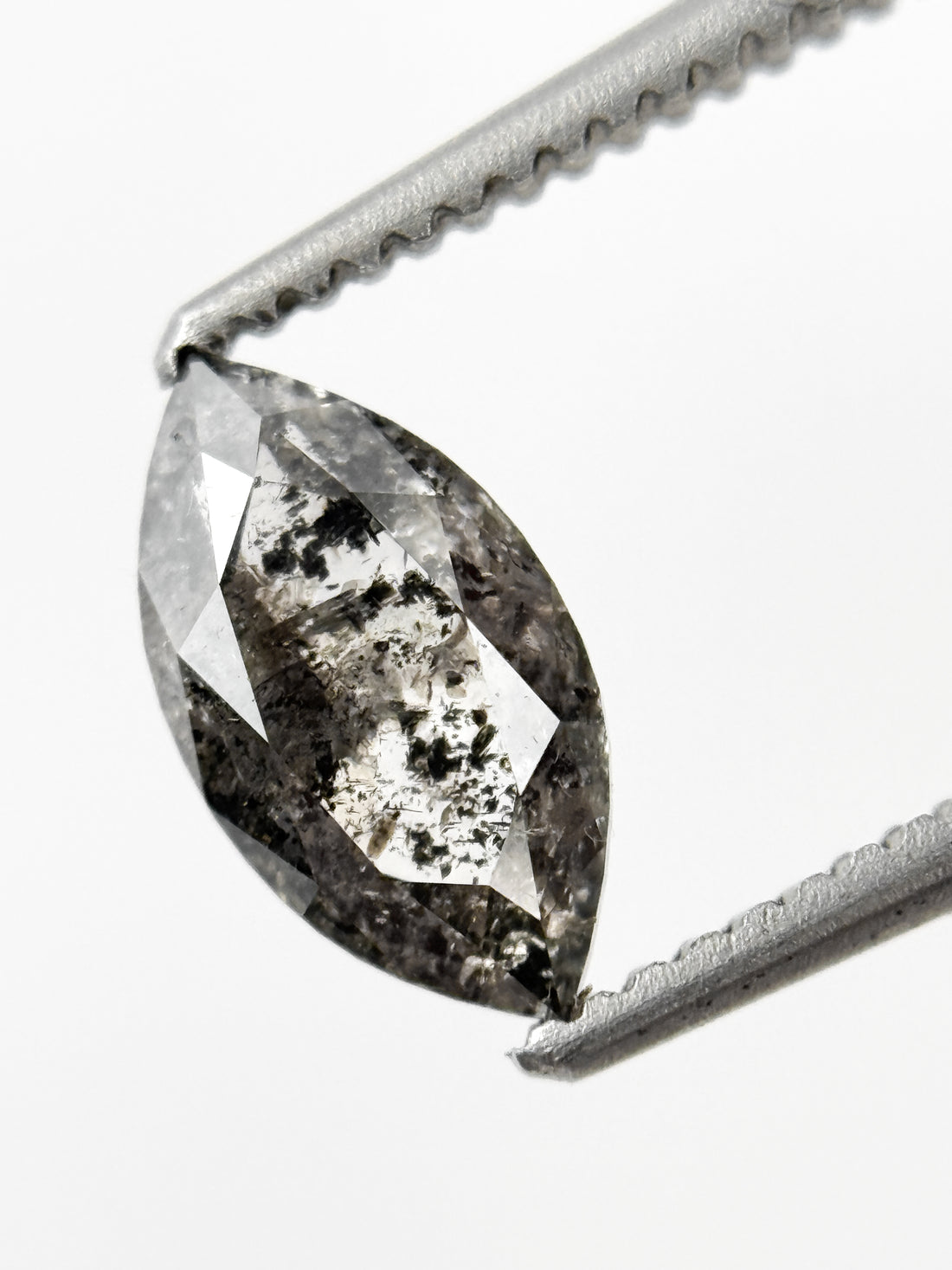0.69 Ct Pear Rose Cut Yellow Natural Minimal Diamond