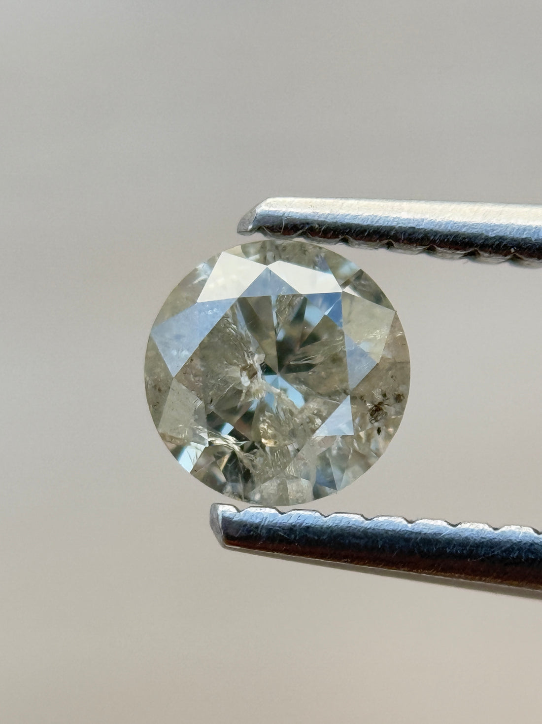 0.51 Ct Round  Brilliant Cut White Natural Loose Diamond