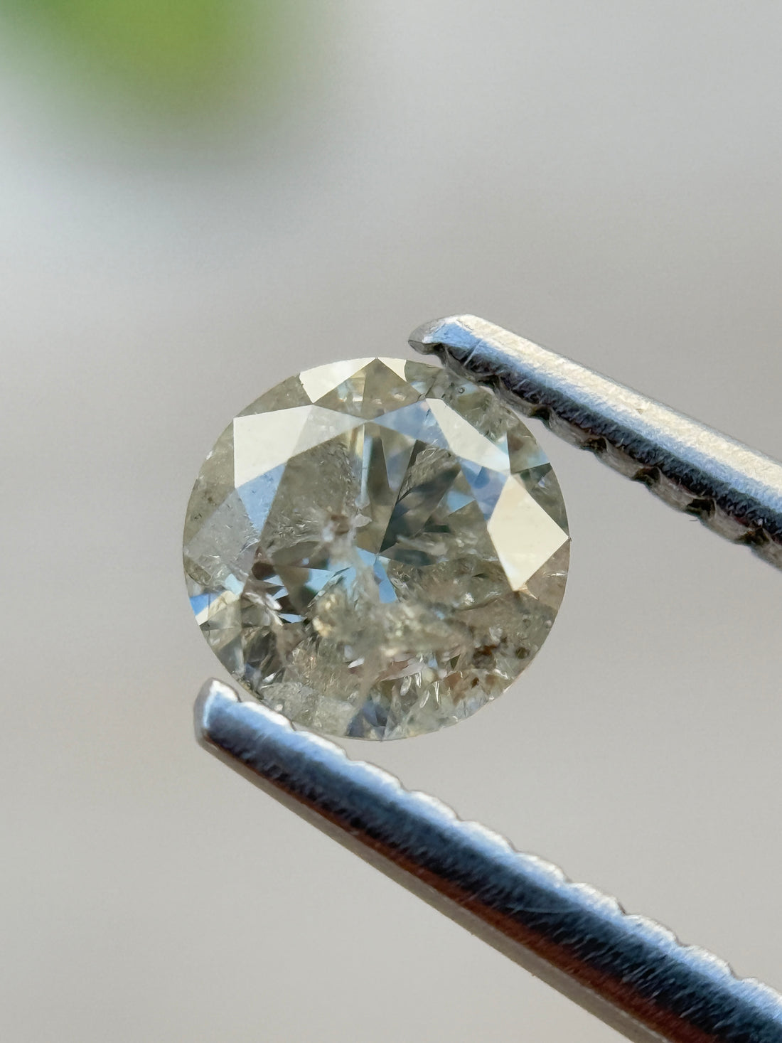 0.51 Ct Round  Brilliant Cut White Natural Loose Diamond