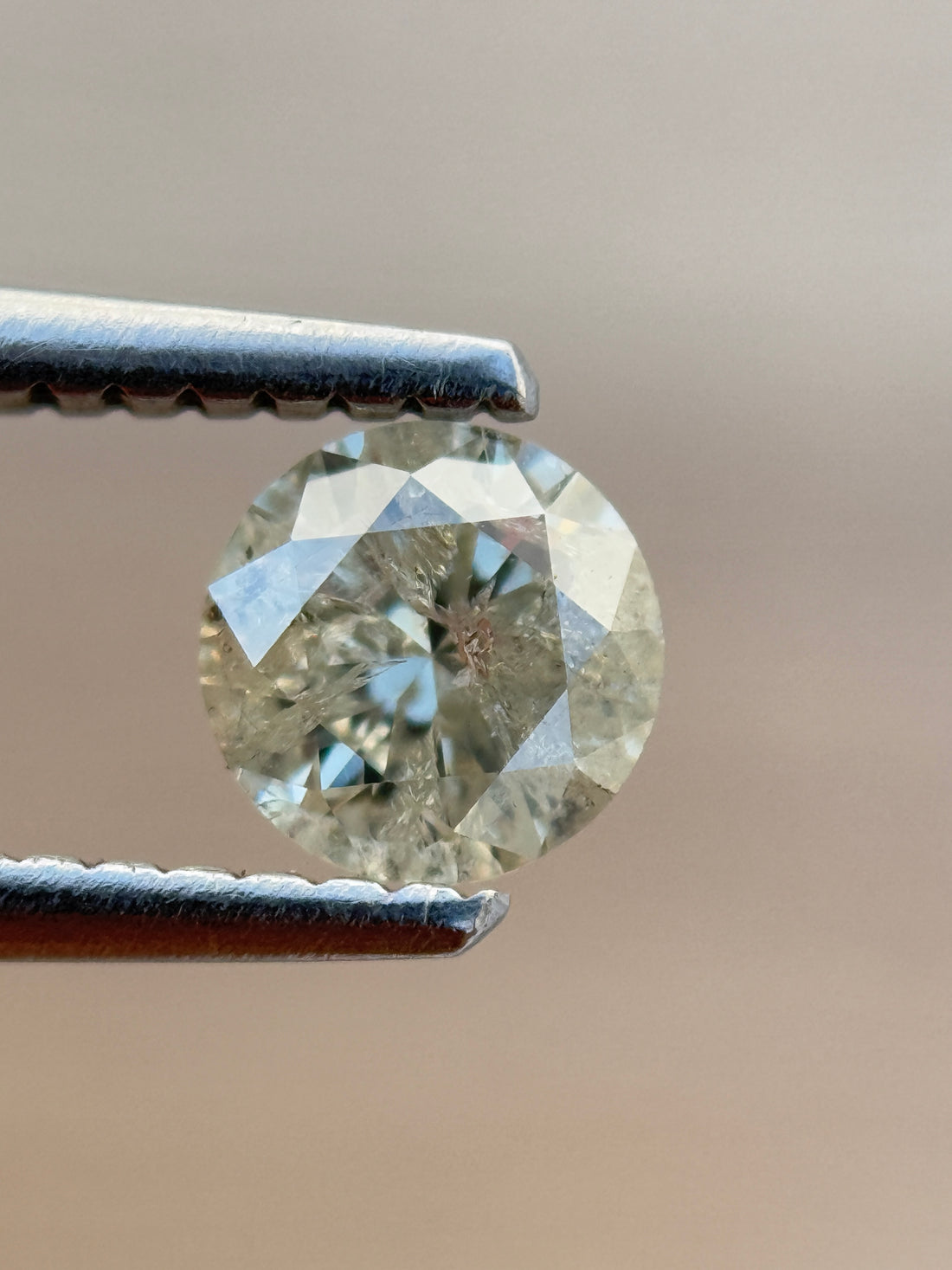 0.51 Ct Round  Brilliant Cut White Natural Loose Diamond