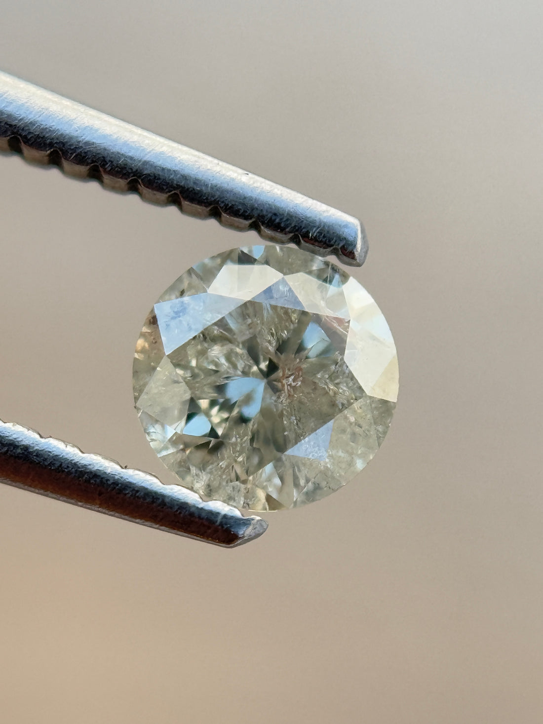 0.51 Ct Round  Brilliant Cut White Natural Loose Diamond