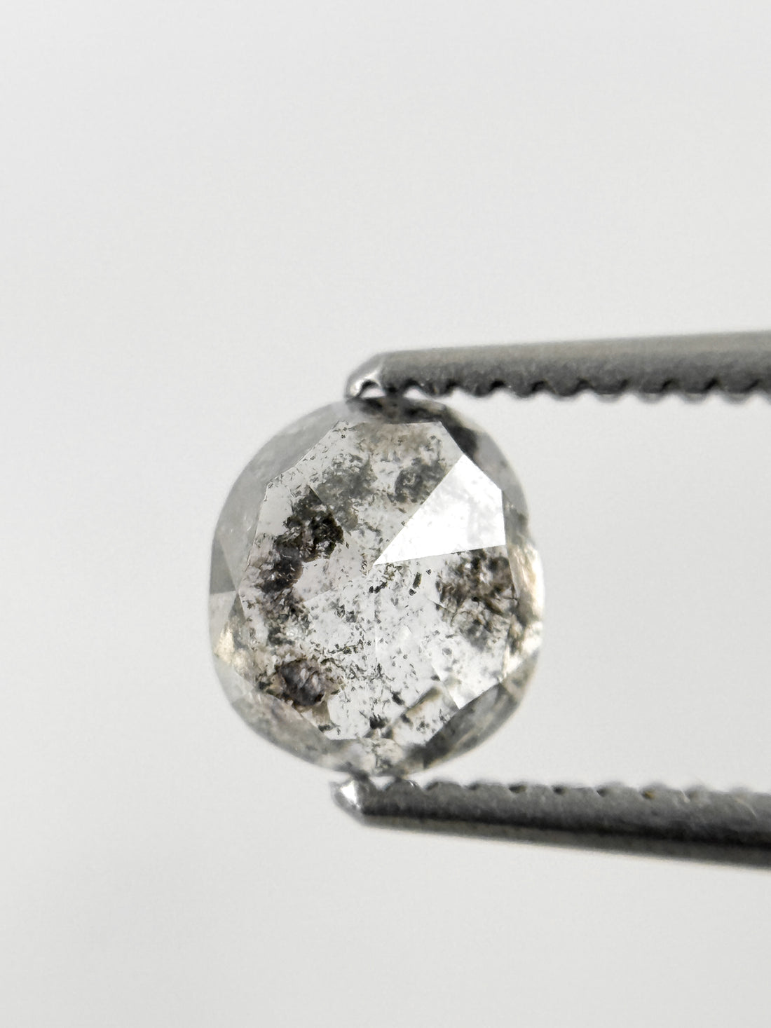 0.86 Ct Cushion Rose Cut White Natural Minimalist Diamond