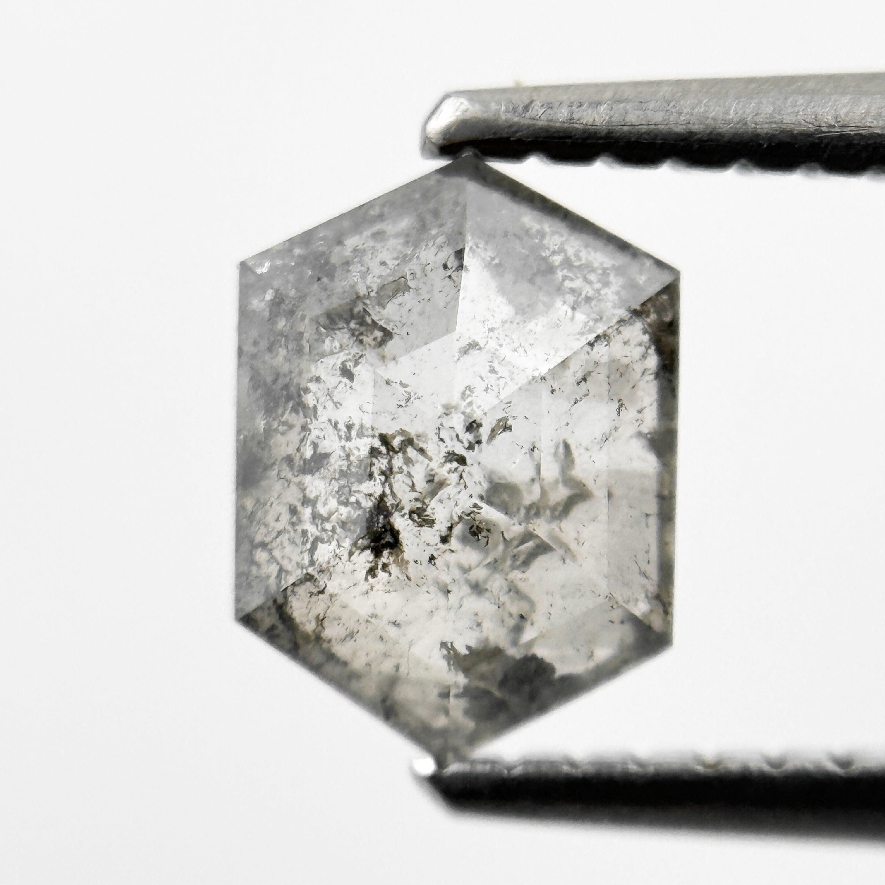1.02 Ct Hexagon Brilliant Cut White Natural Diamond