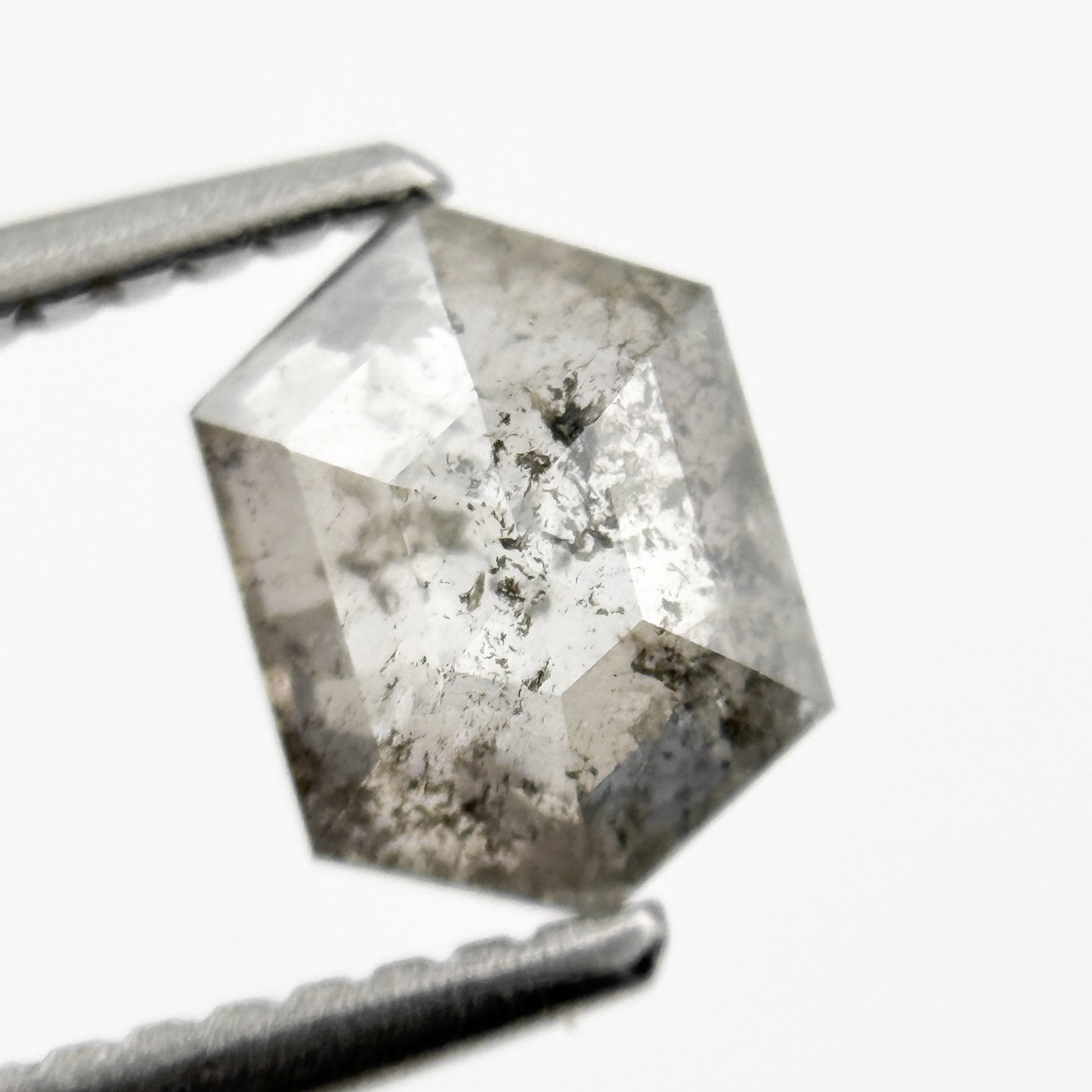 1.02 Ct Hexagon Brilliant Cut White Natural Diamond