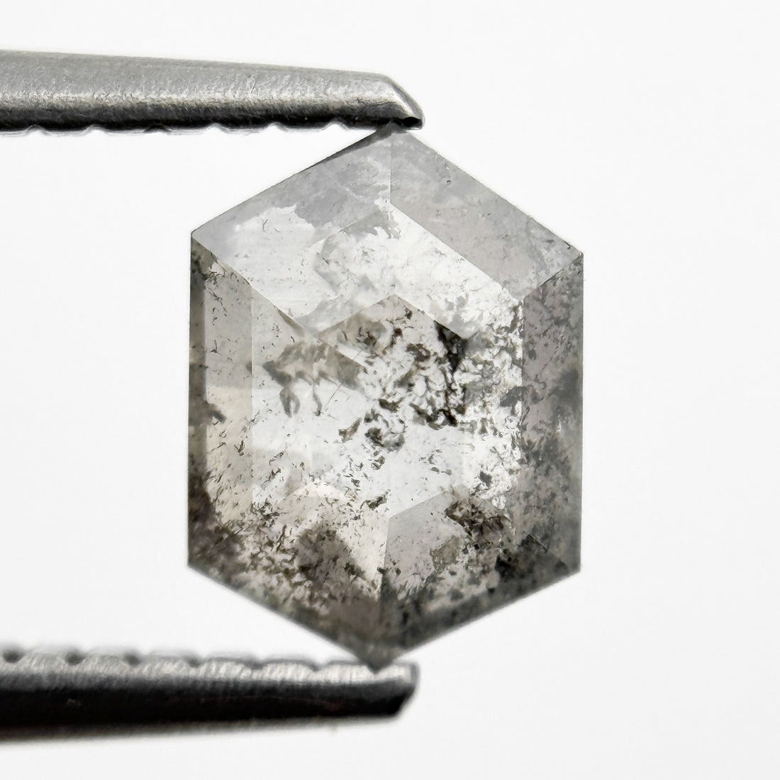 1.02 Ct Hexagon Brilliant Cut White Natural Diamond