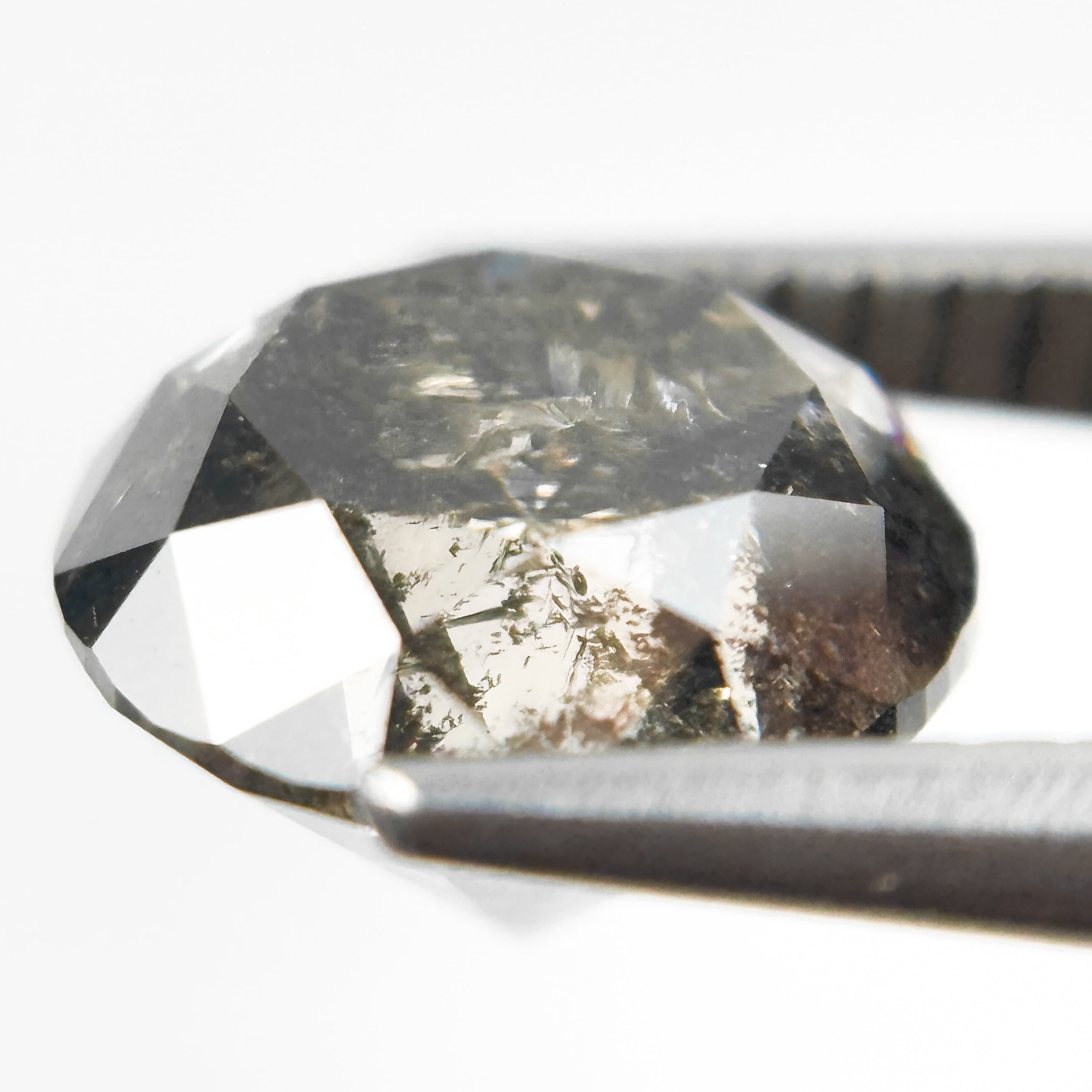 2.78 Ct Round Brilliant Cut Brown Natural Salt and Pepper Diamond