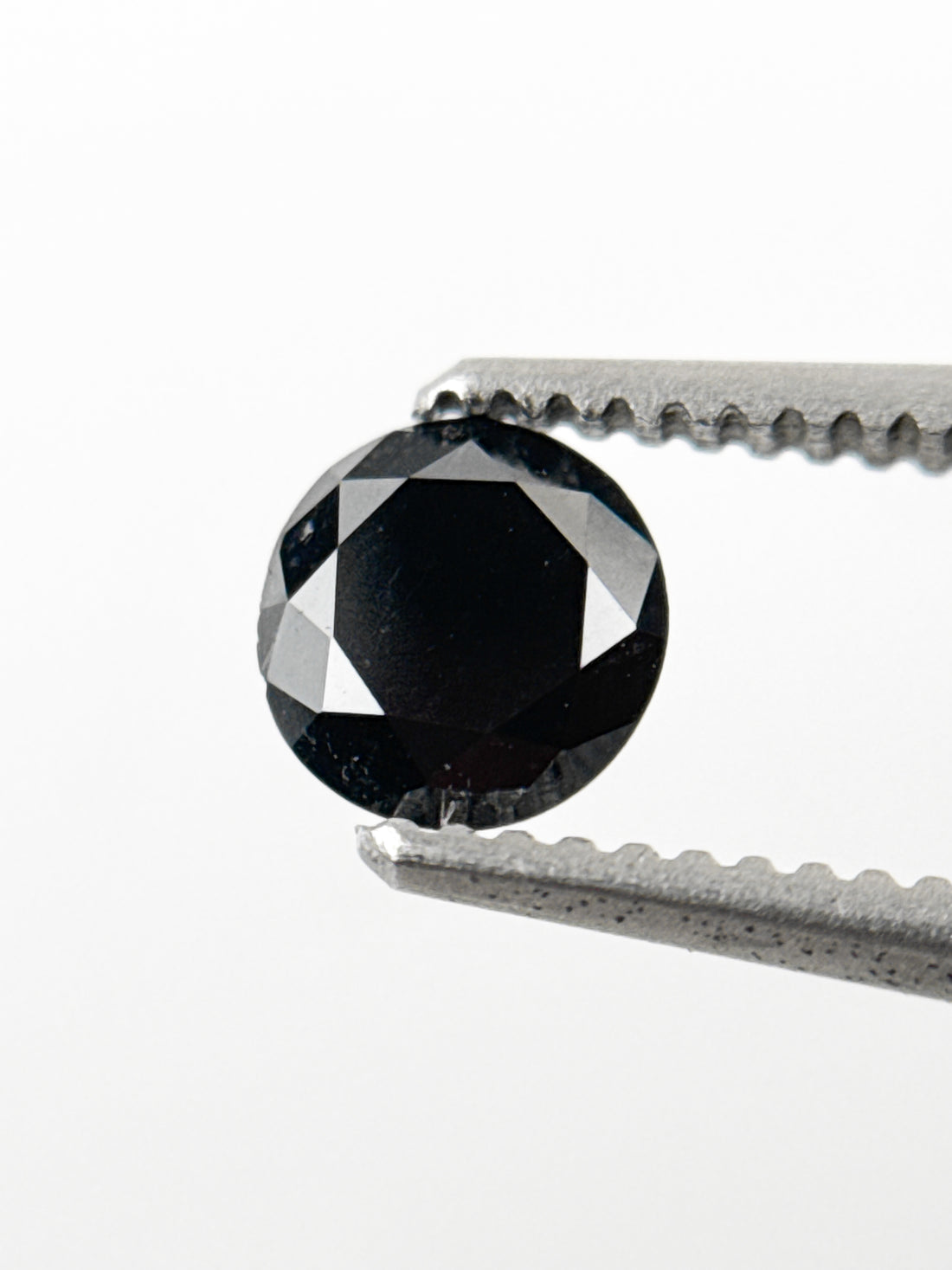 4.5 MM Round Brilliant Cut Black Natural Loose Diamond