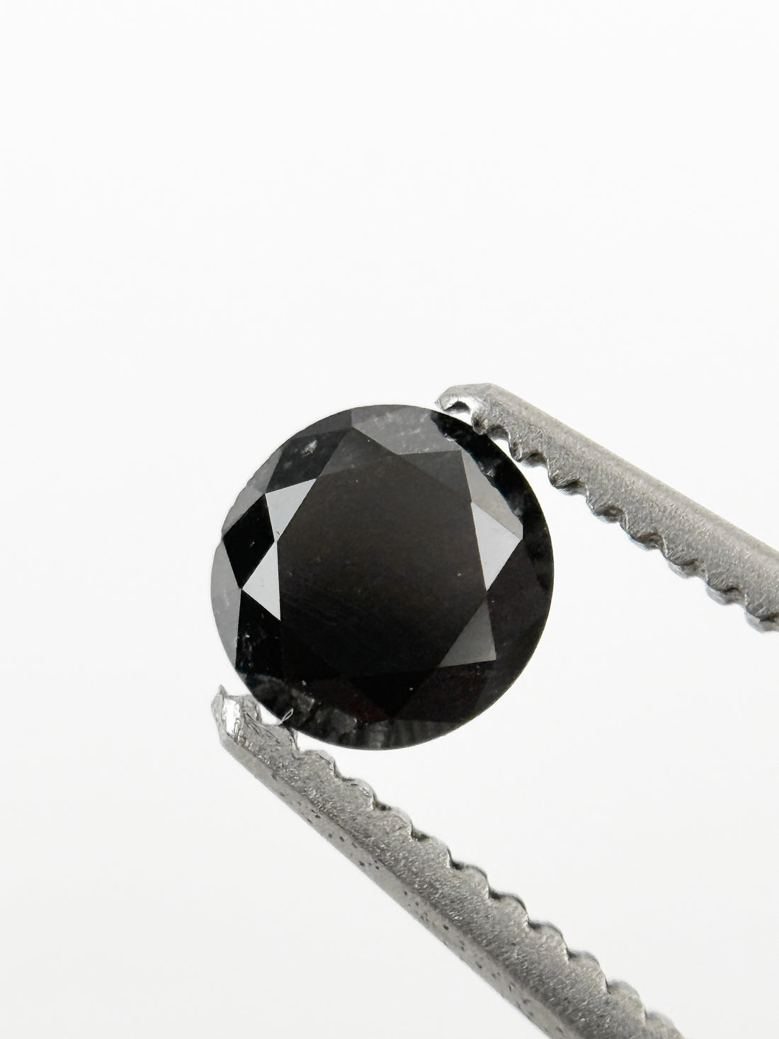4.5 MM Round Brilliant Cut Black Natural Loose Diamond