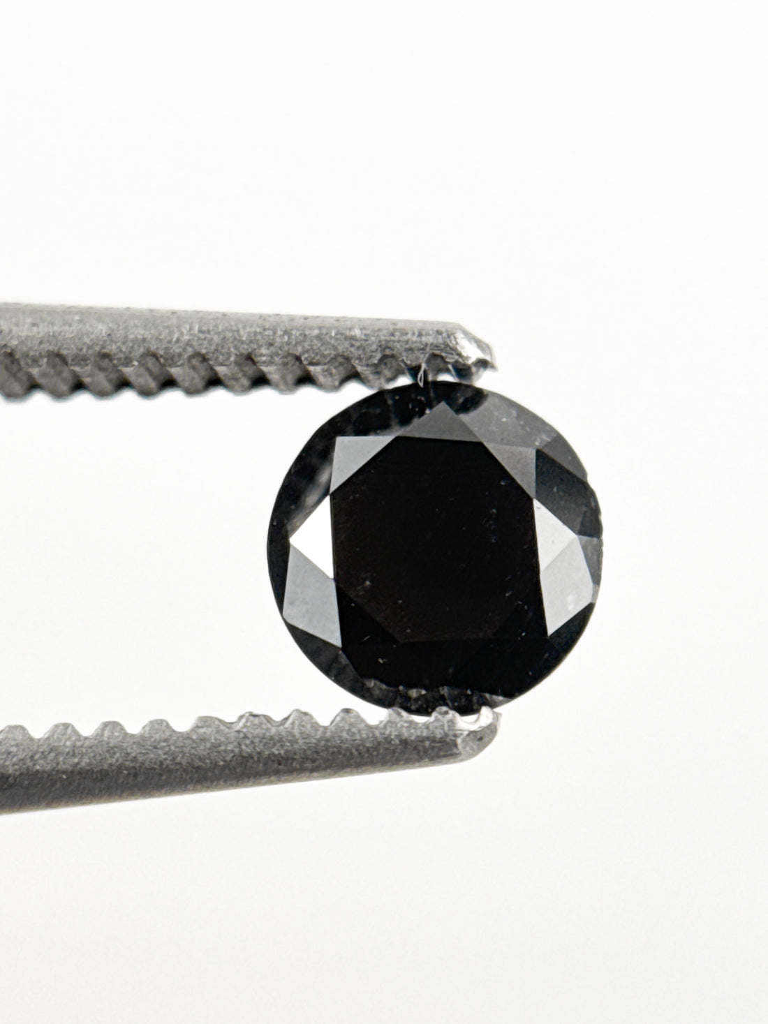 4.5 MM Round Brilliant Cut Black Natural Loose Diamond