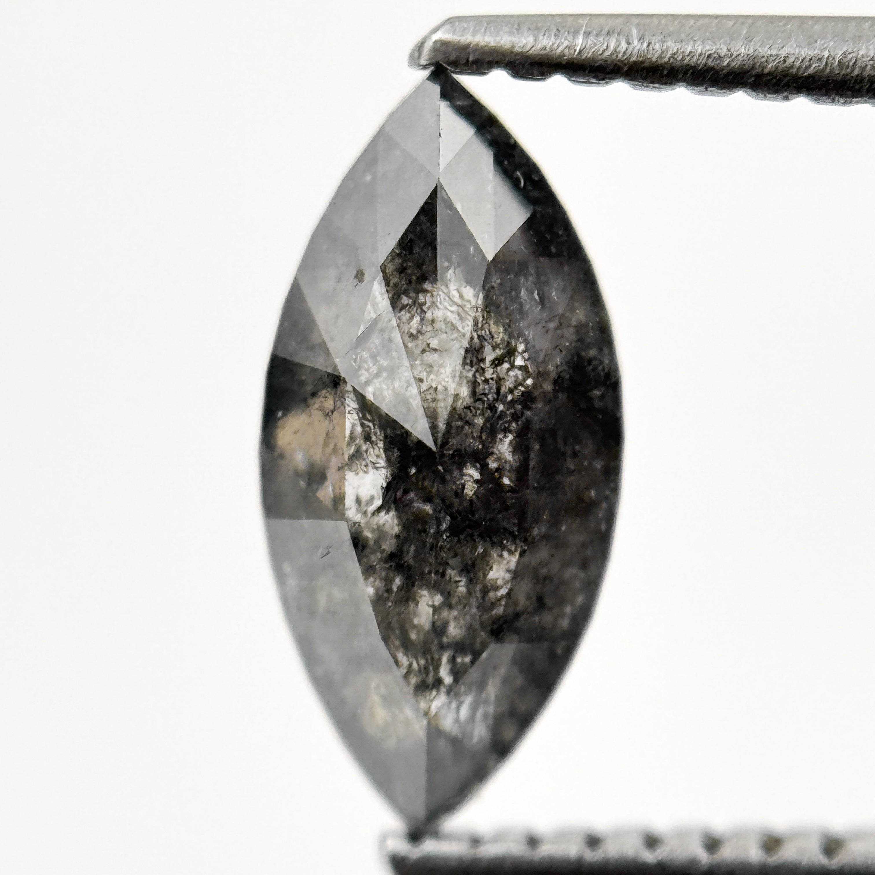 1.12 Ct Marquise Rose Cut Grey Natural loose Diamond