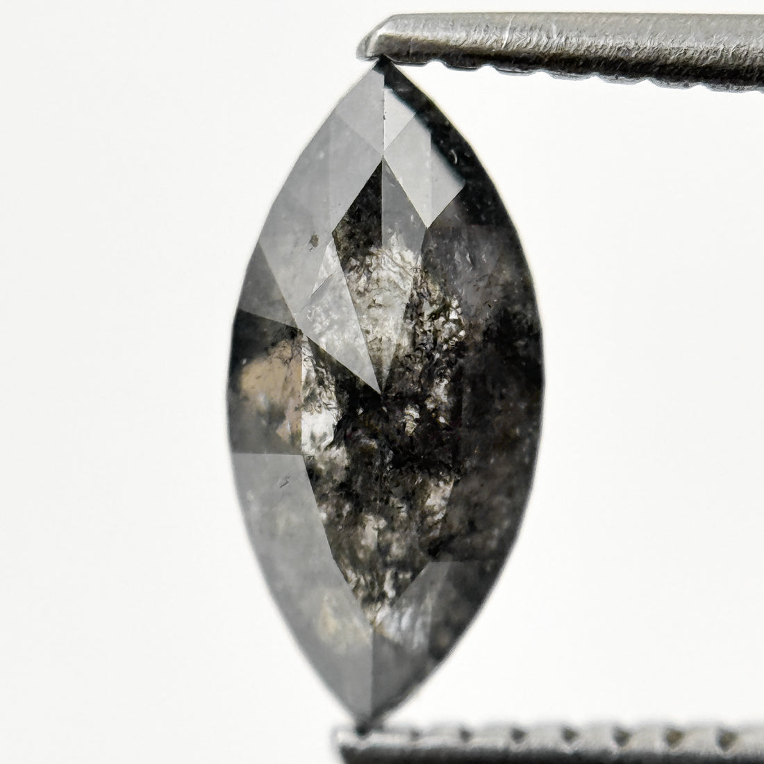 1.12 Ct Marquise Rose Cut Grey Natural loose Diamond