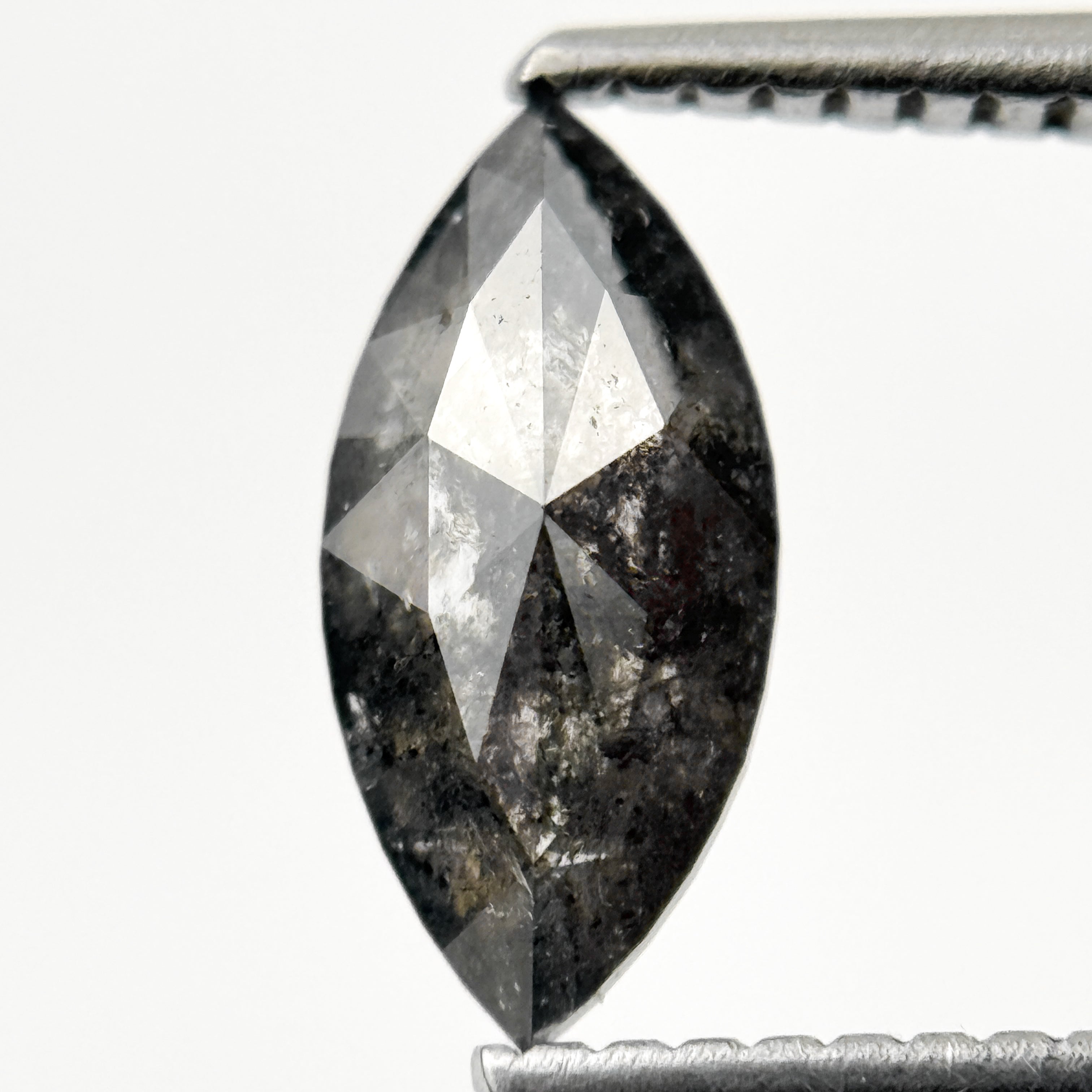 1.12 Ct Marquise Rose Cut Grey Natural loose Diamond