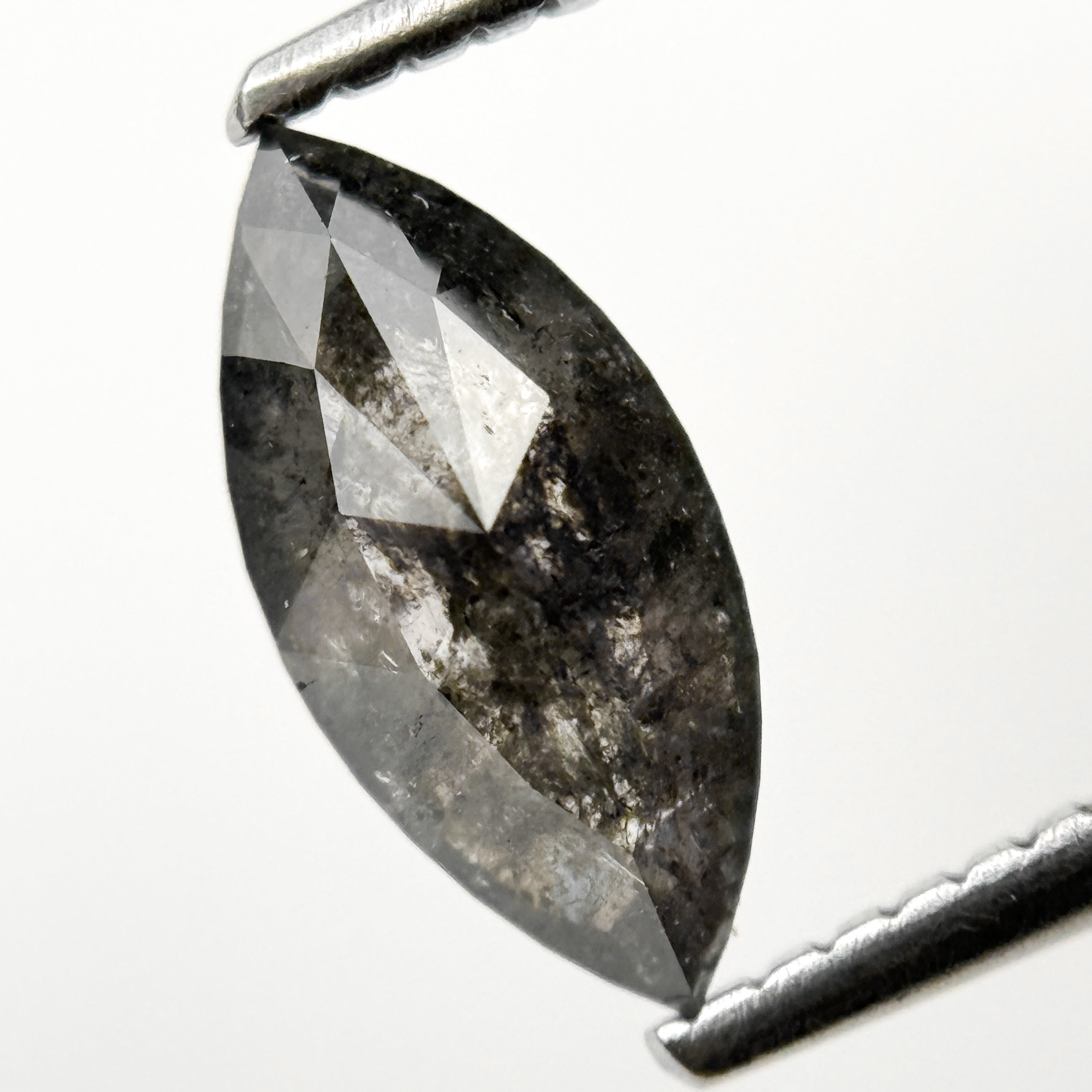 1.12 Ct Marquise Rose Cut Grey Natural loose Diamond