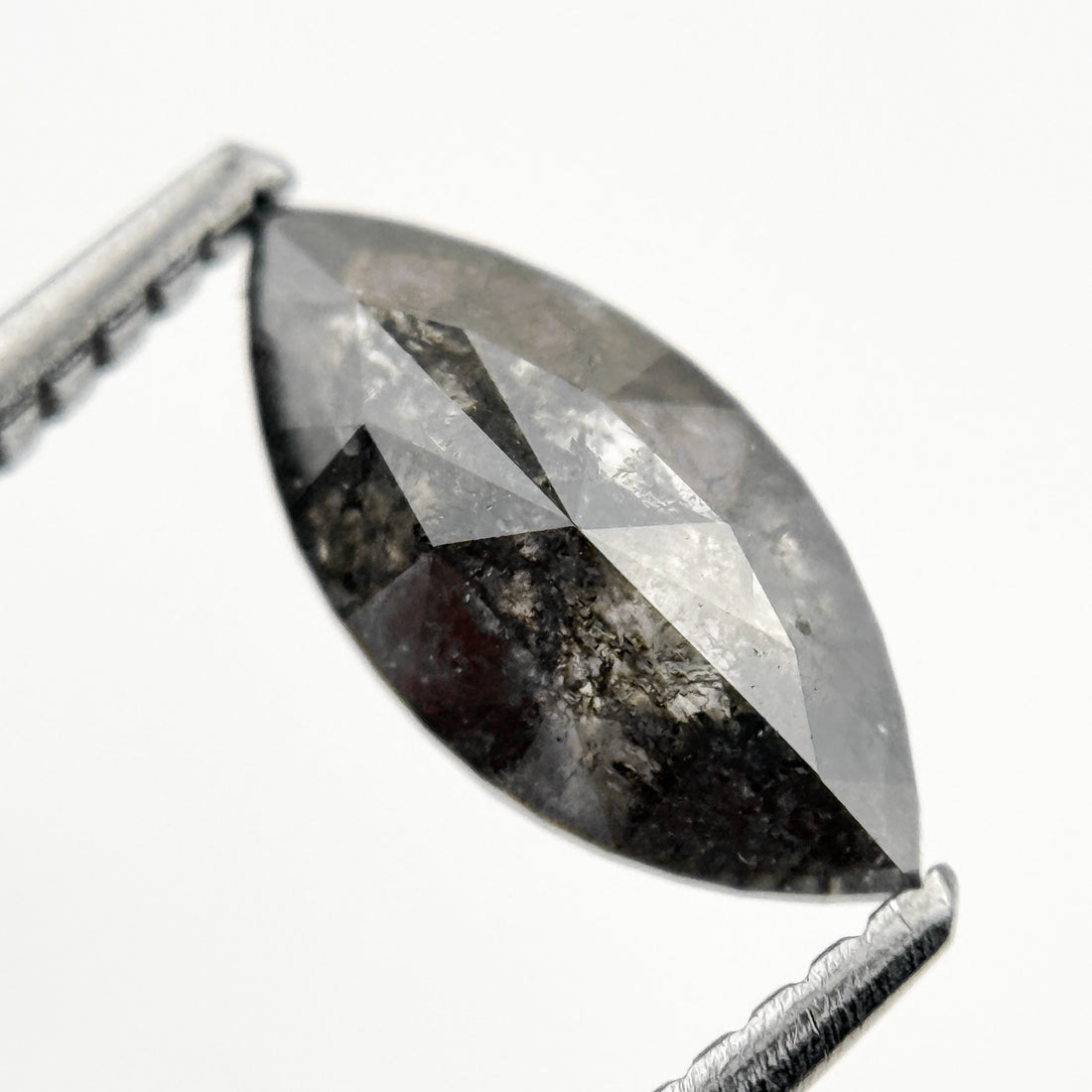 1.12 Ct Marquise Rose Cut Grey Natural loose Diamond