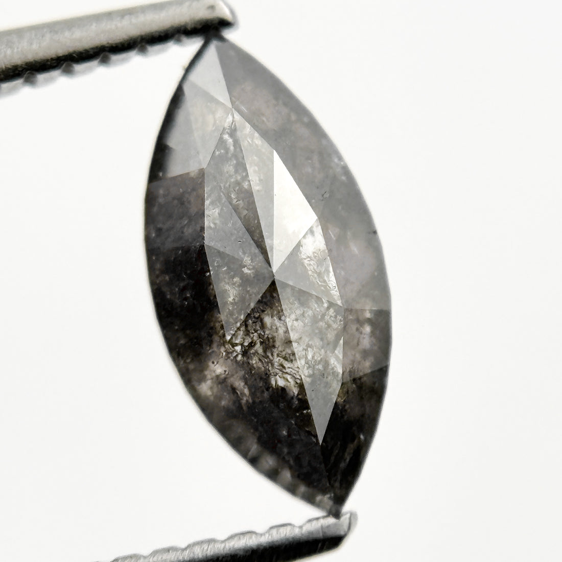1.12 Ct Marquise Rose Cut Grey Natural loose Diamond