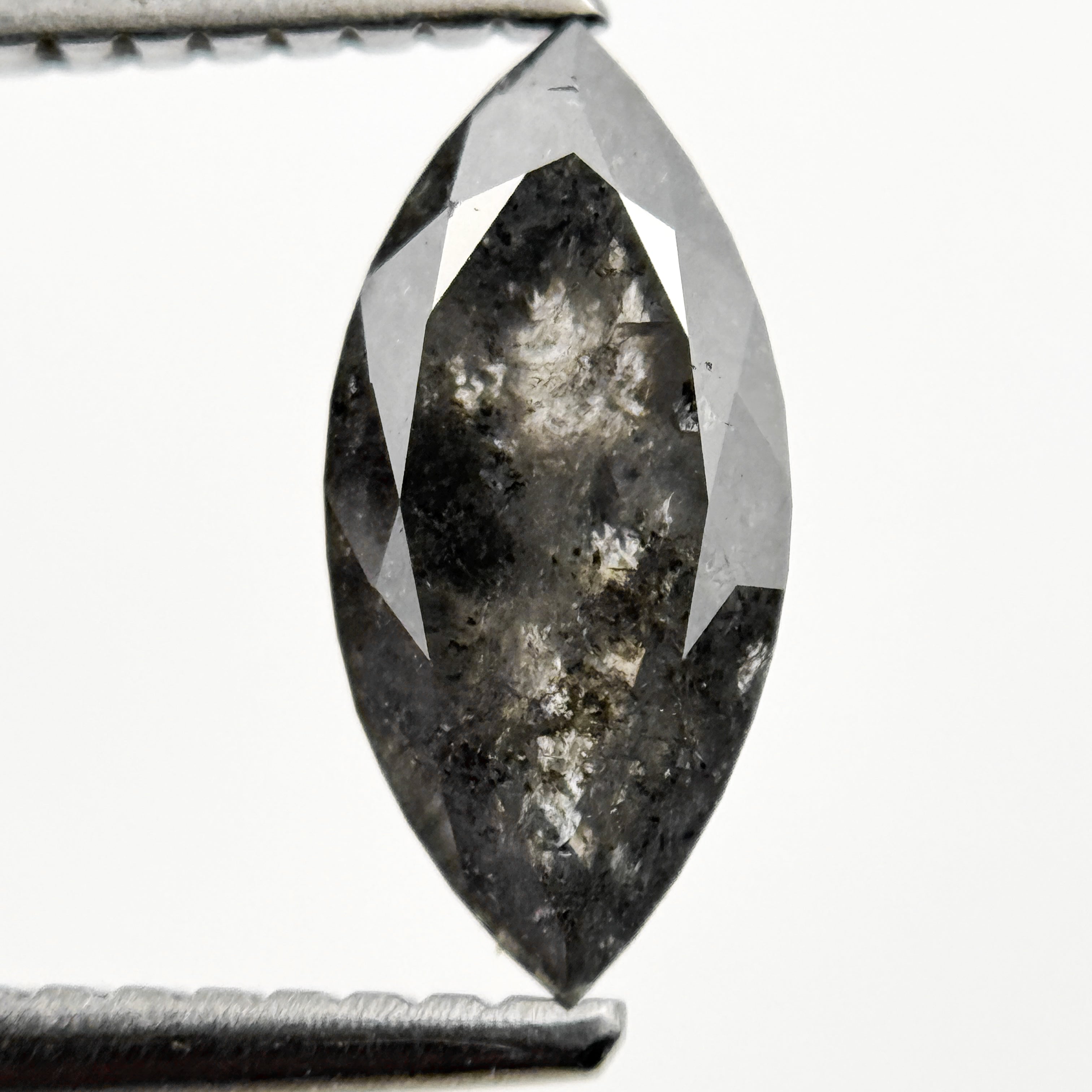 1.12 Ct Marquise Rose Cut Grey Natural loose Diamond
