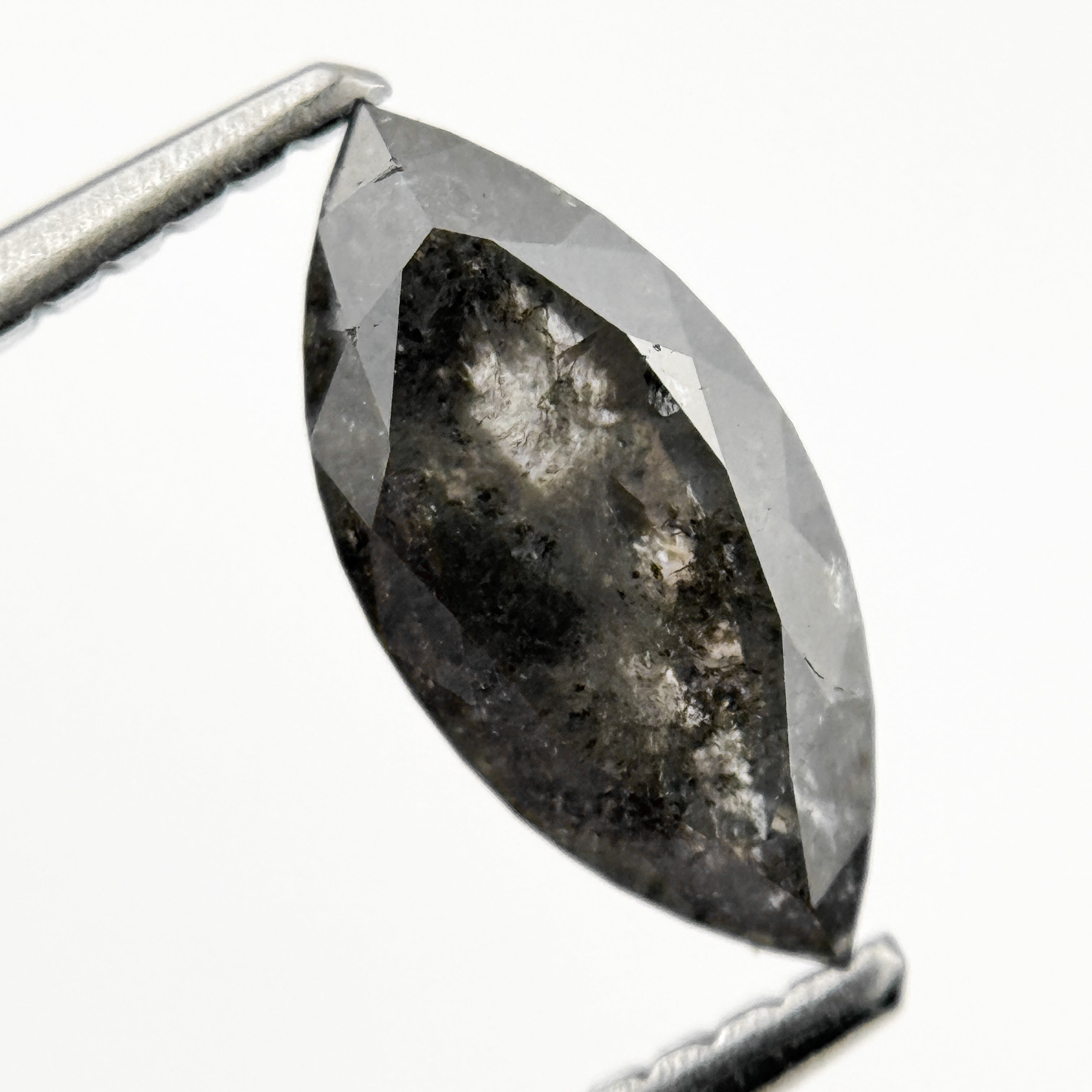 1.12 Ct Marquise Rose Cut Grey Natural loose Diamond