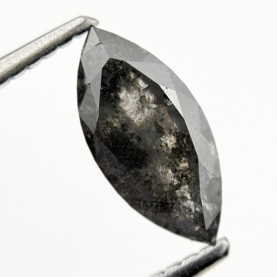 1.12 Ct Marquise Rose Cut Grey Natural loose Diamond