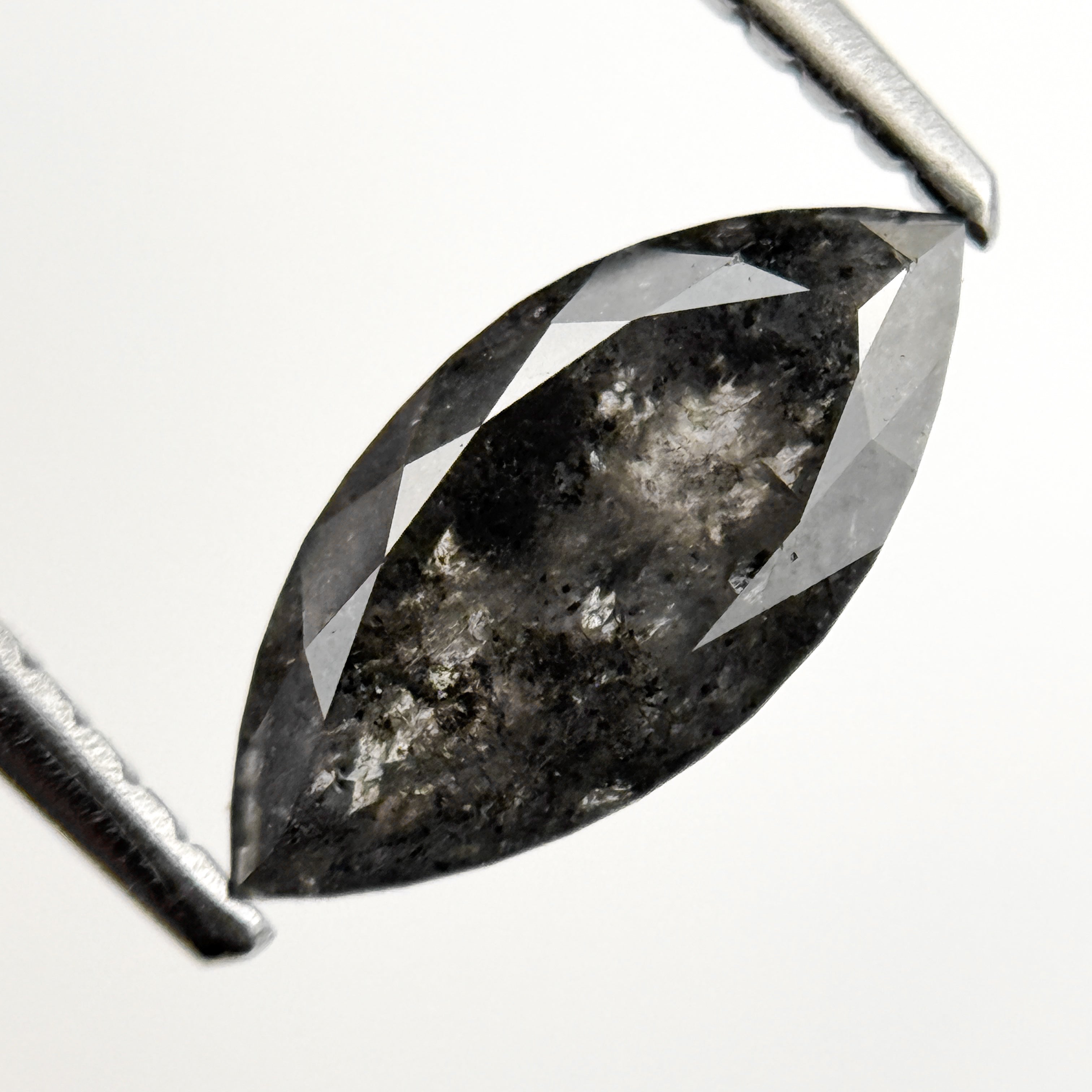 1.12 Ct Marquise Rose Cut Grey Natural loose Diamond