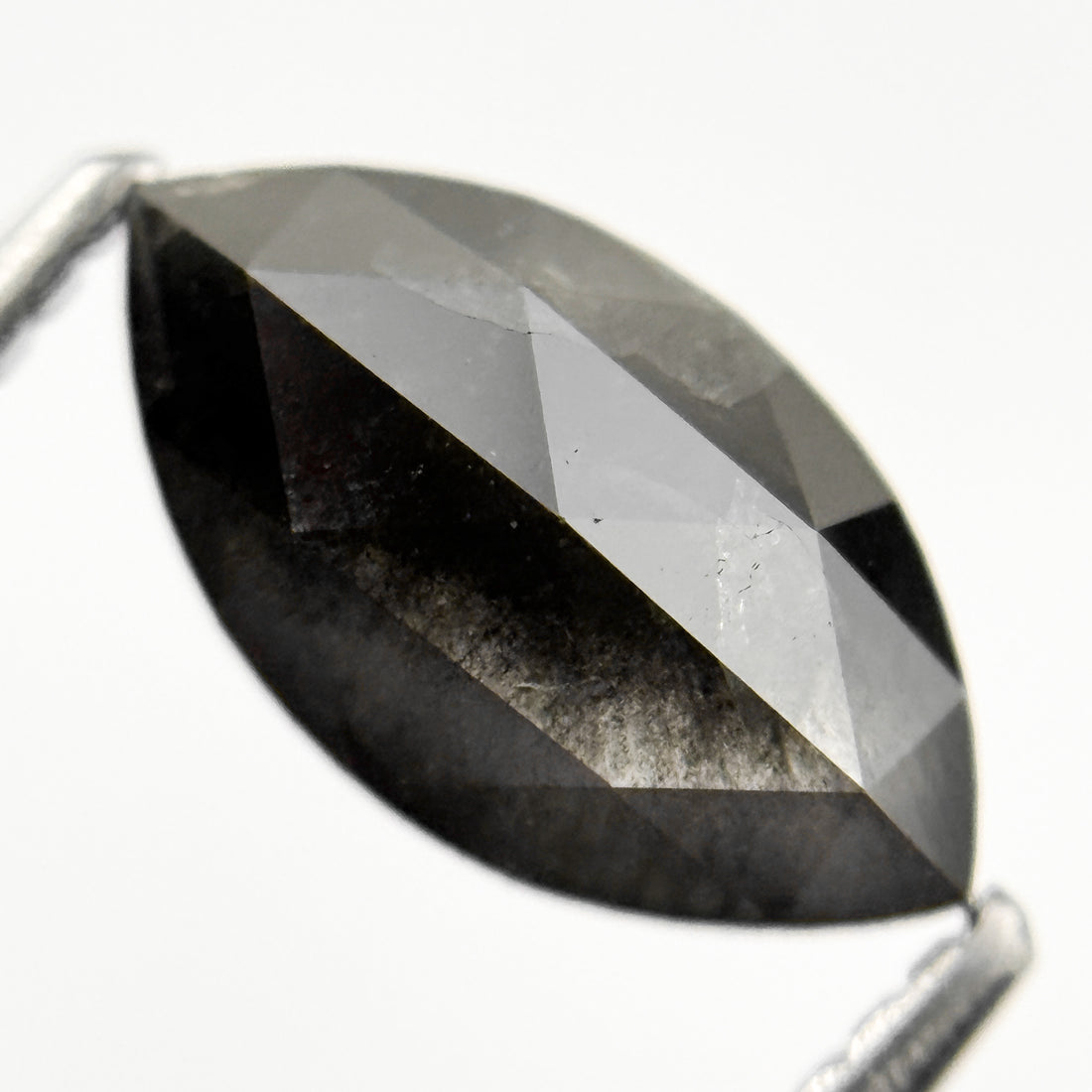 1.77 Ct Marquise Rose Cut Grey Natural Loose Diamond
