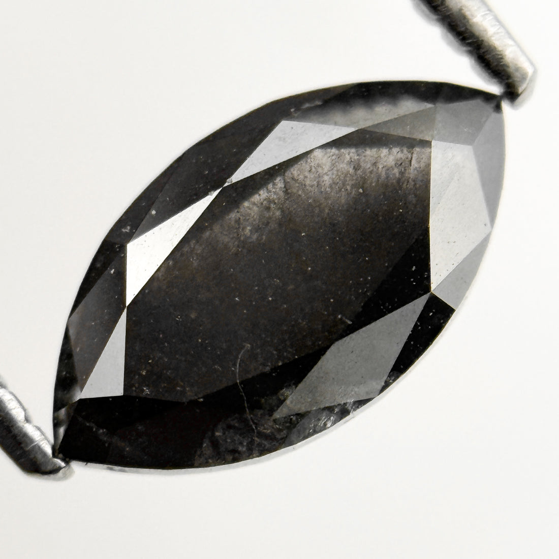 1.77 Ct Marquise Rose Cut Grey Natural Loose Diamond