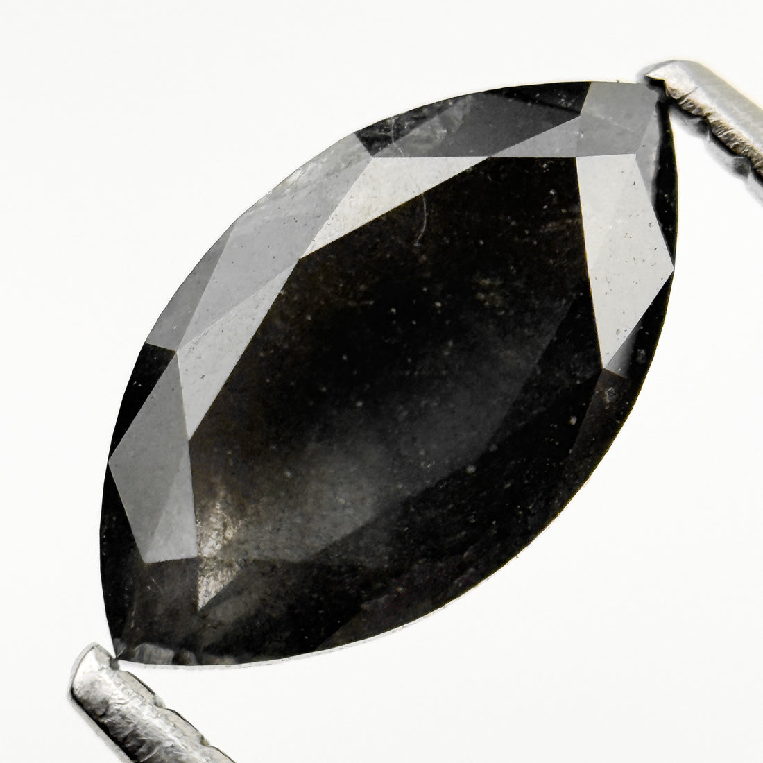 1.77 Ct Marquise Rose Cut Grey Natural Loose Diamond