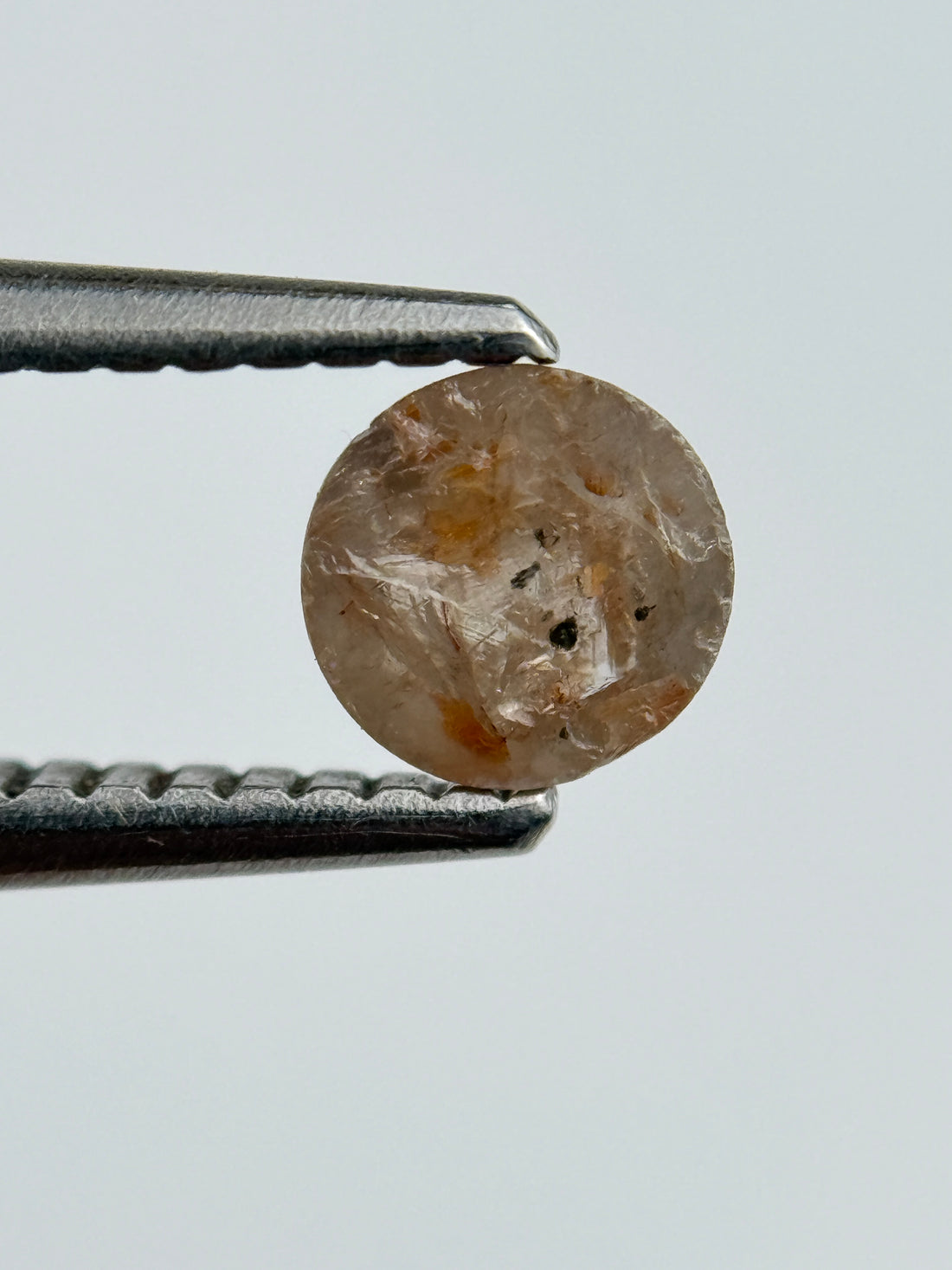 0.32 Ct Round Rose Cut Red Natural Diamond Loose