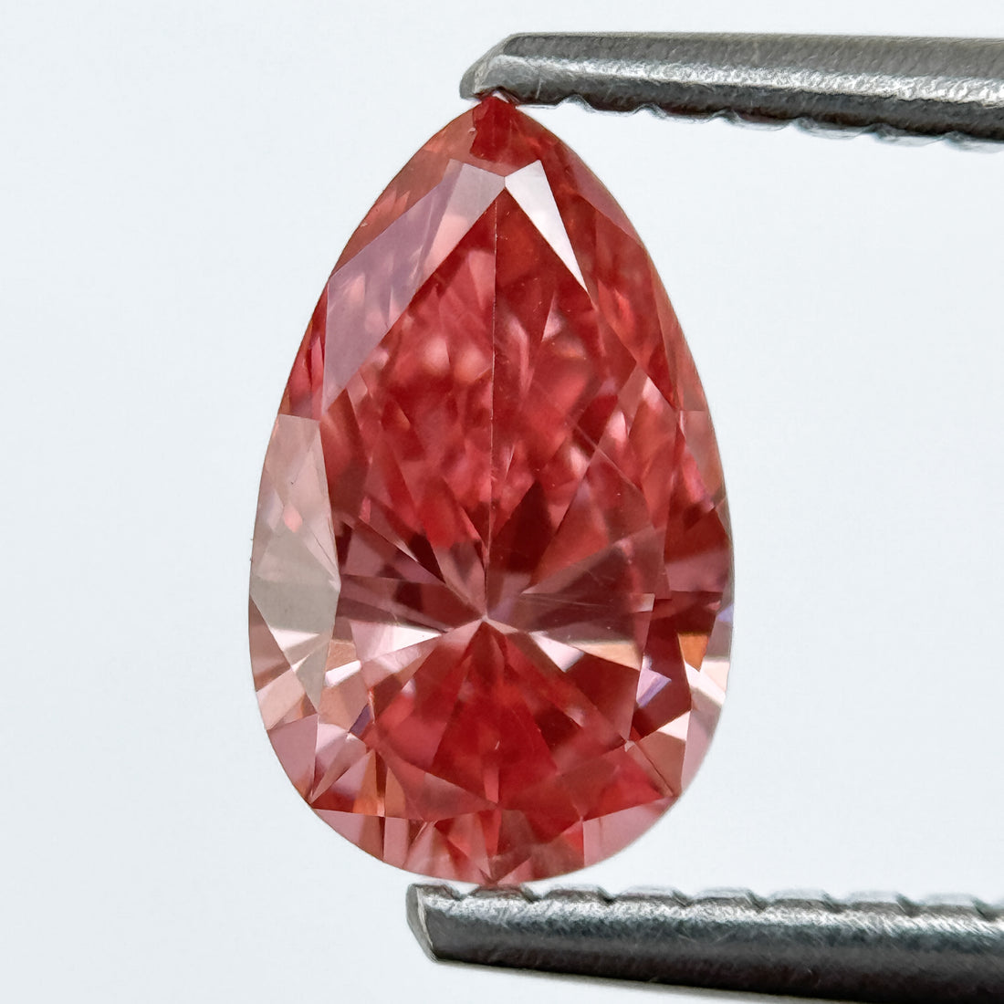 2.0 Ct Pear Brilliant Cut Pink Lab Grown Diamond