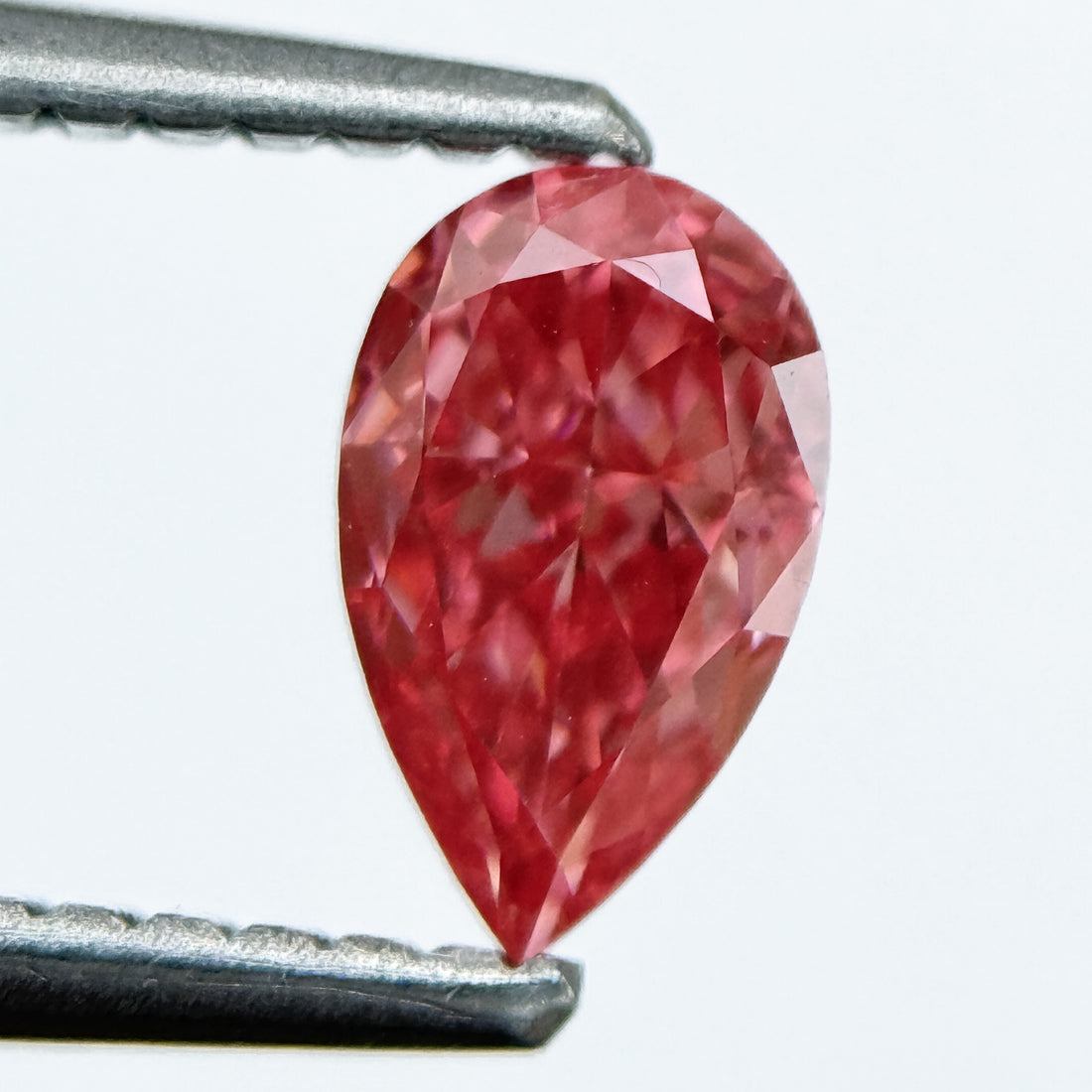 0.50 Ct Pear Brilliant Cut Pink Lab Grown Minimalist Diamond