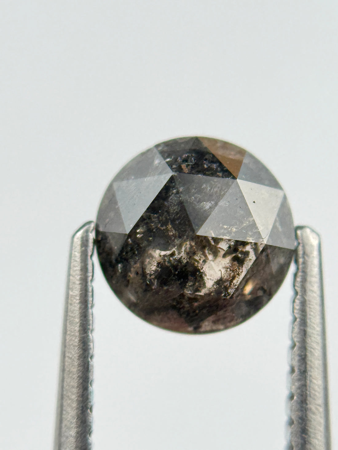 1.18 Ct Round Brilliant Cut Black Natural Diamond