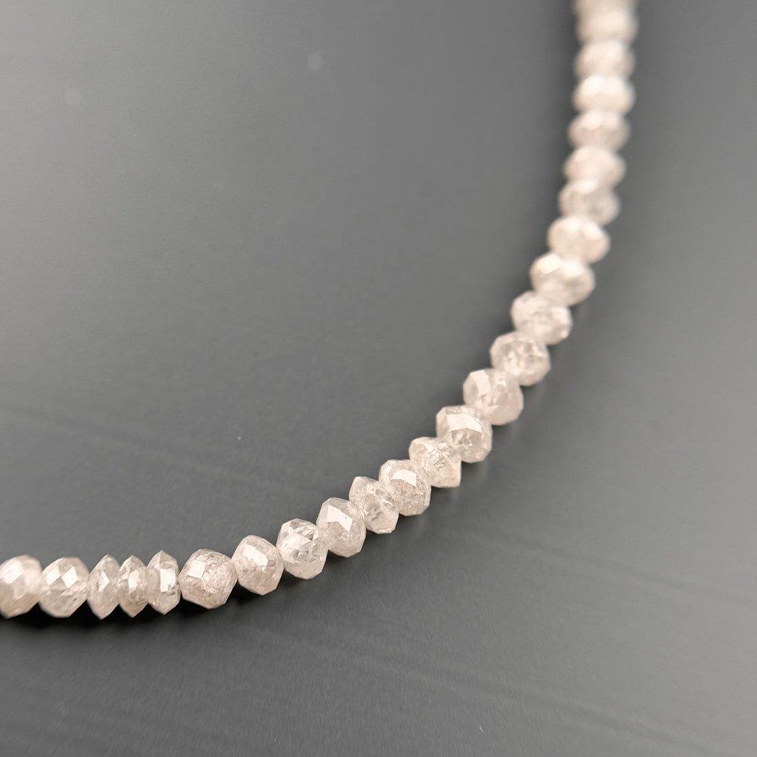 2 to 2.5 MM Round Beads Rose Cut White Natural Polished Diamond