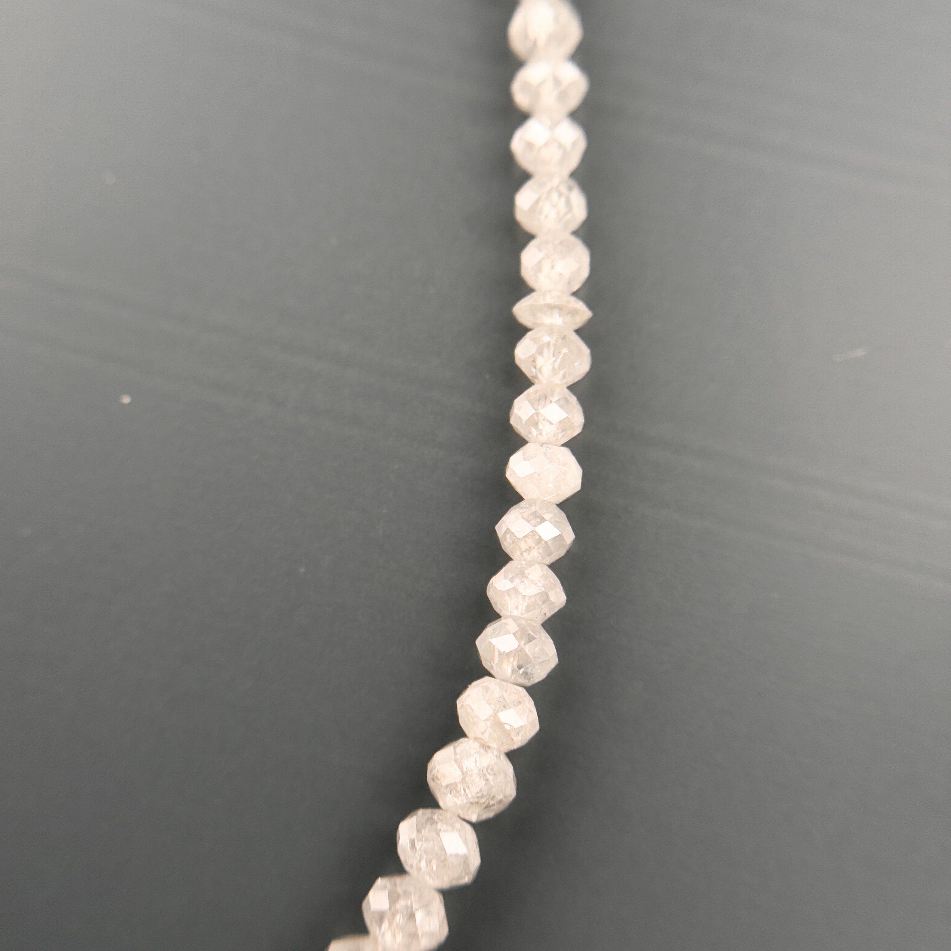 2 to 2.5 MM Round Beads Rose Cut White Natural Polished Diamond