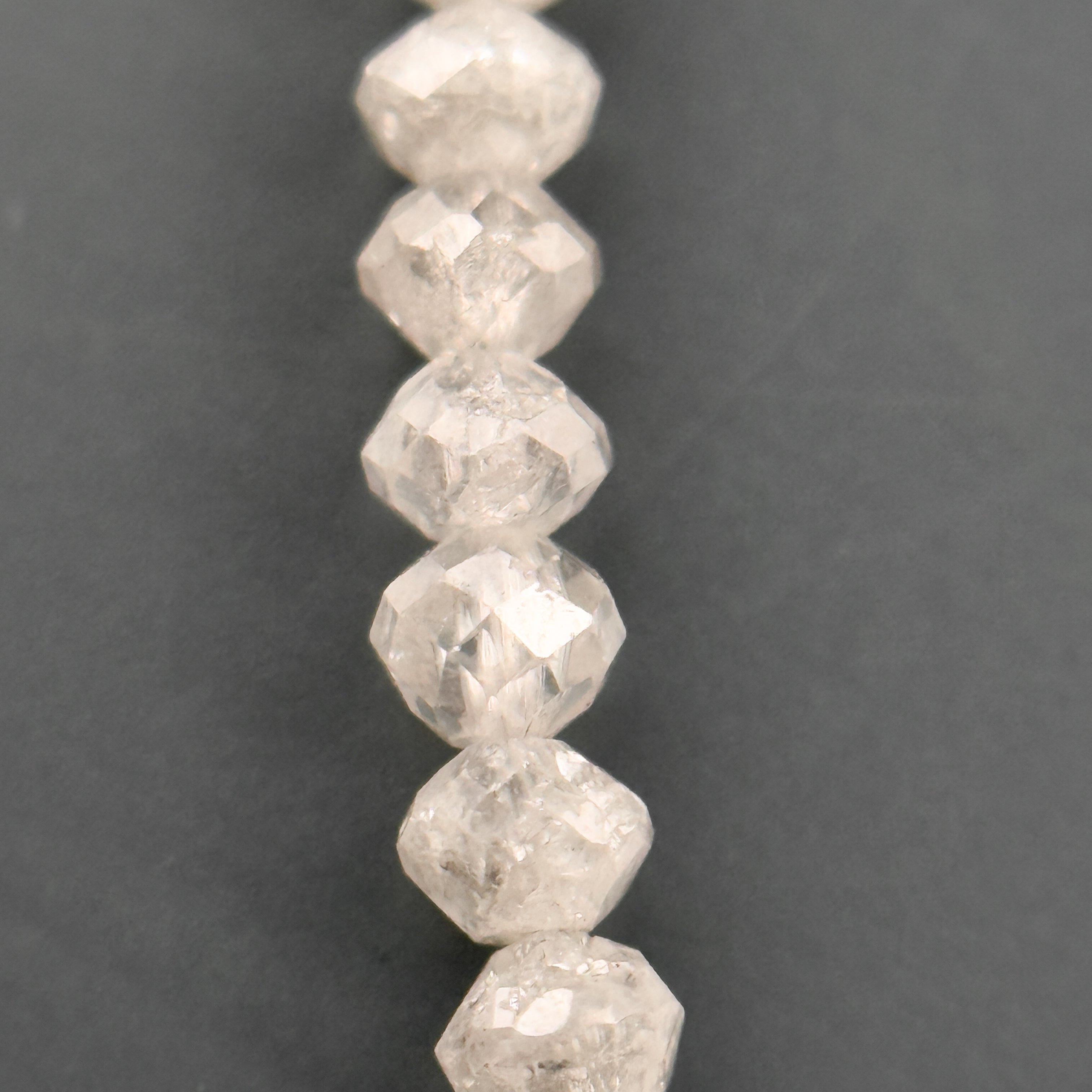 2 to 2.5 MM Round Beads Rose Cut White Natural Polished Diamond