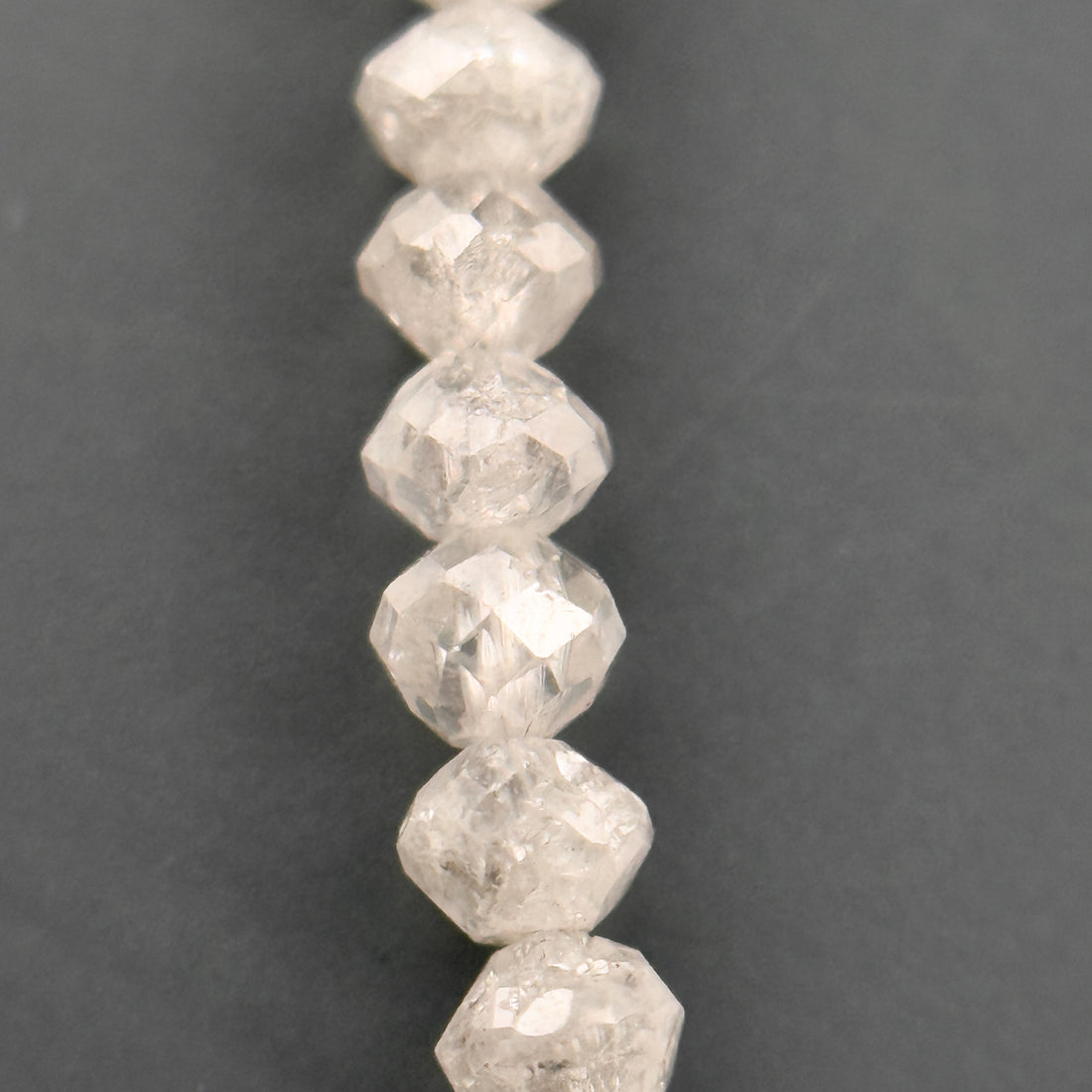 2 to 2.5 MM Round Beads Rose Cut White Natural Polished Diamond