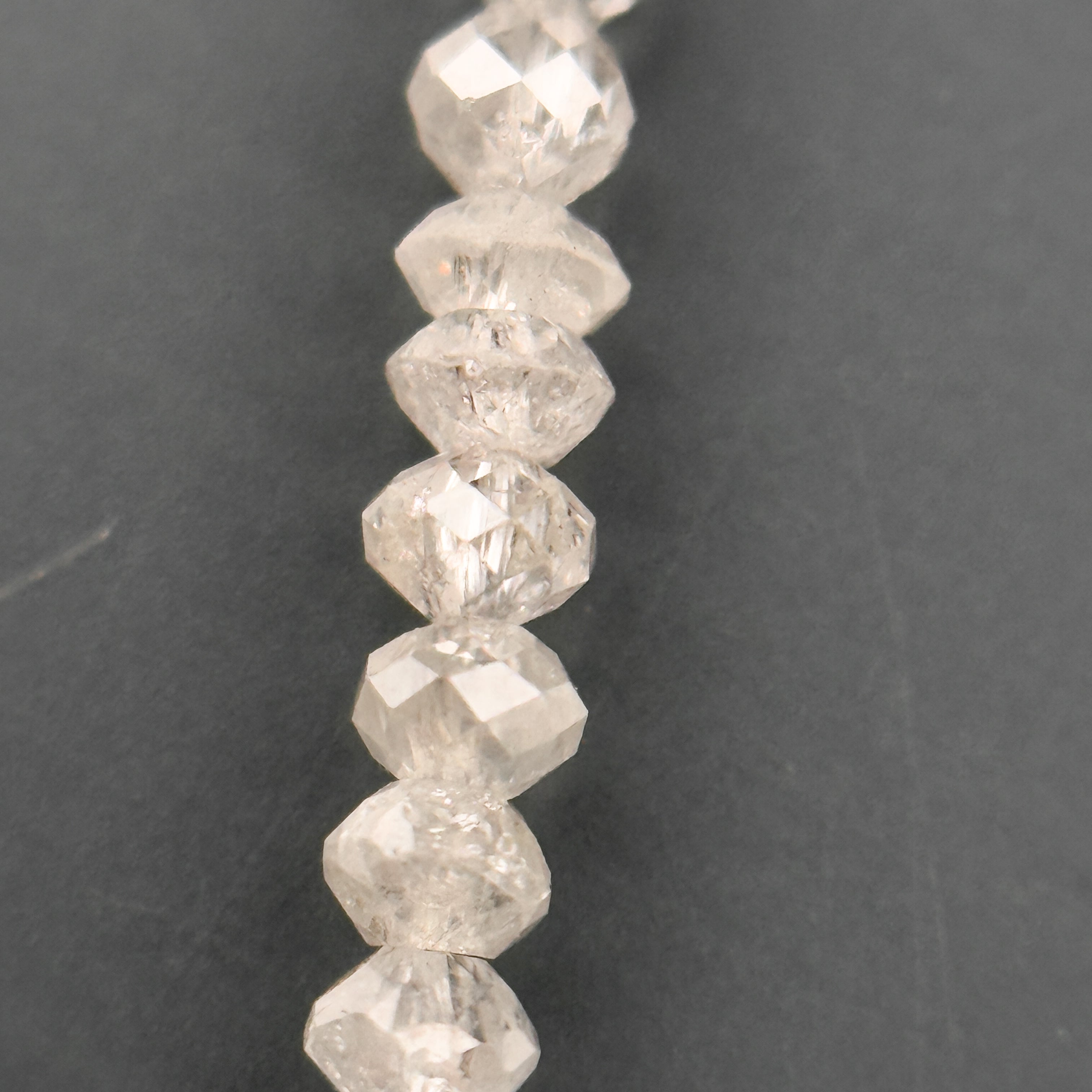 2 to 2.5 MM Round Beads Rose Cut White Natural Polished Diamond