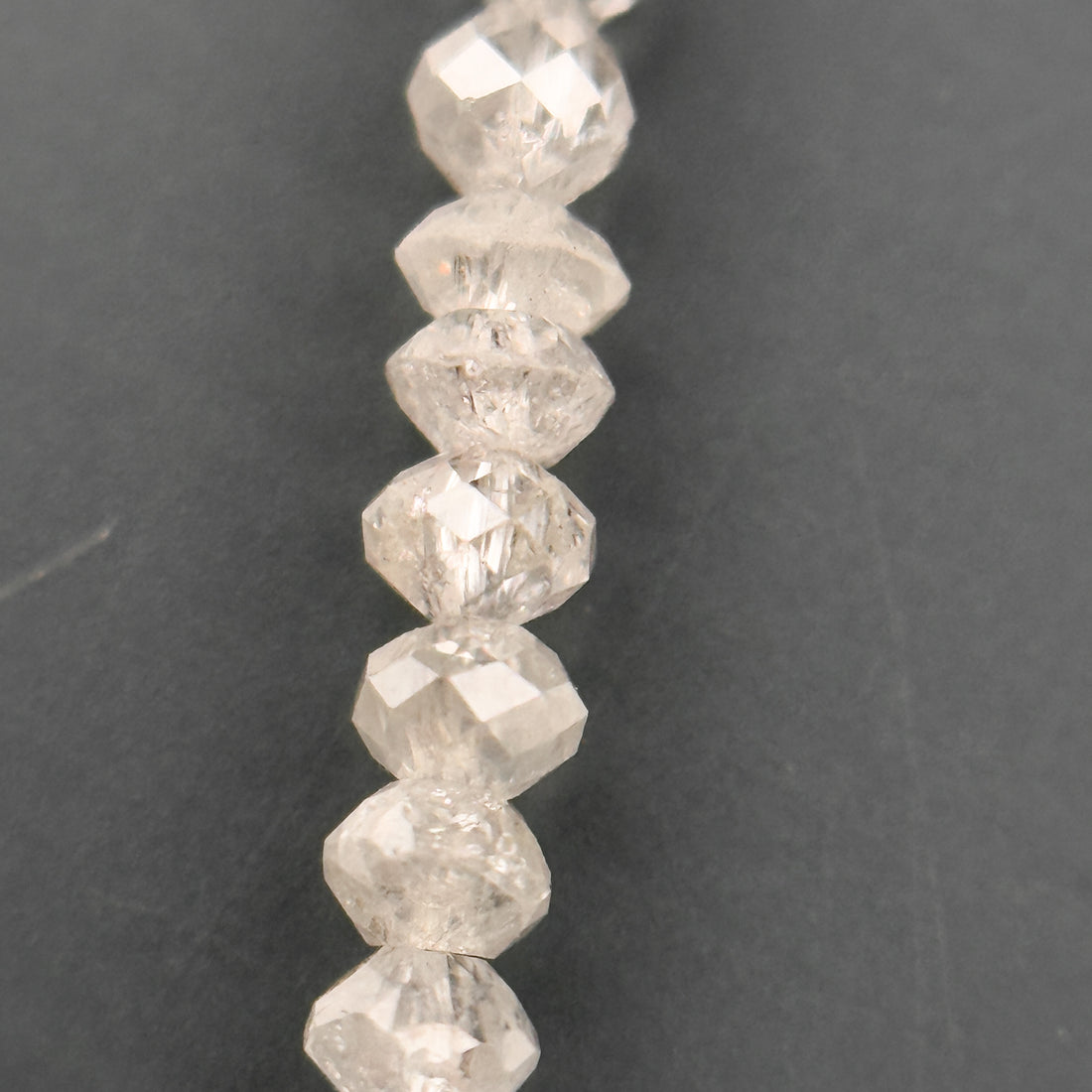 2 to 2.5 MM Round Beads Rose Cut White Natural Polished Diamond